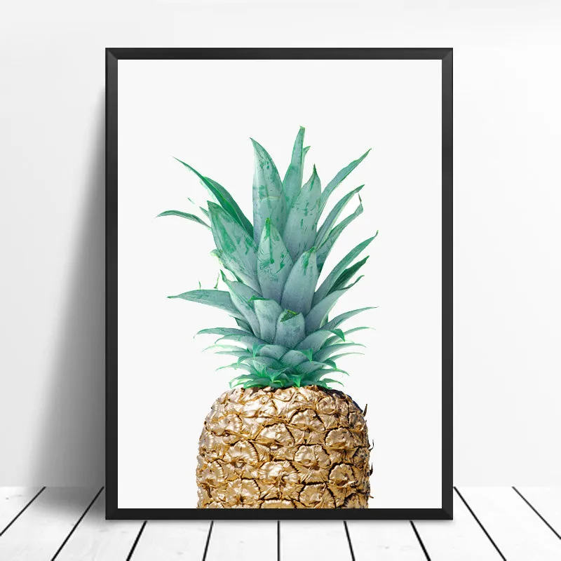 Pineapple LOVE Quotes Wall Art
