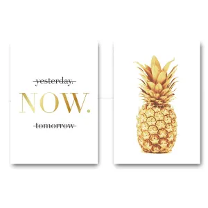 Pineapple Motivational Quotes Minimalist