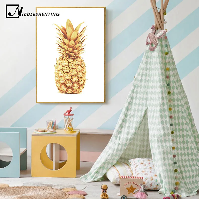 Pineapple Motivational Quotes Minimalist