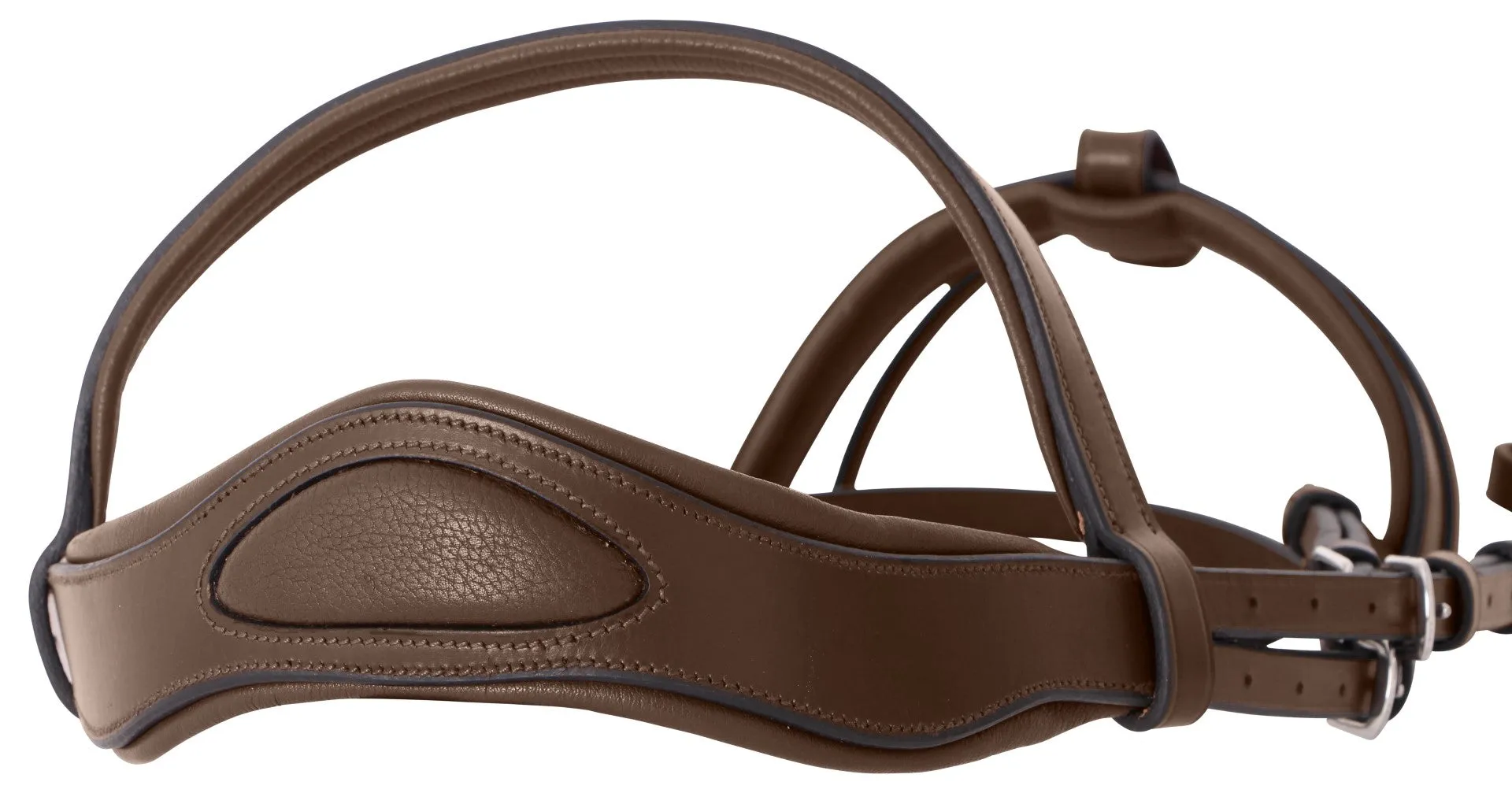 Platinum Anatomical Flat Padded Bridle