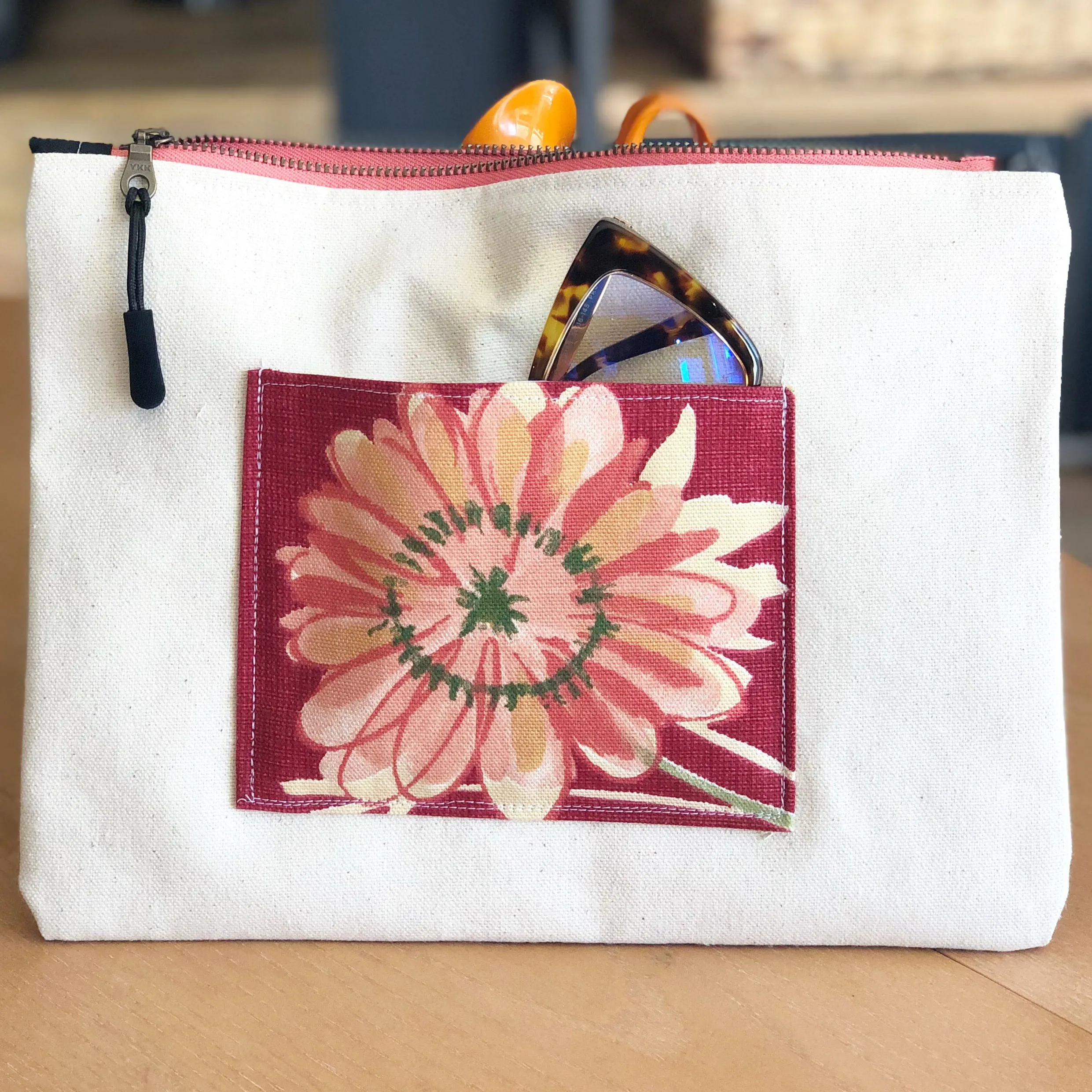 pocket life - canvas zip bag
