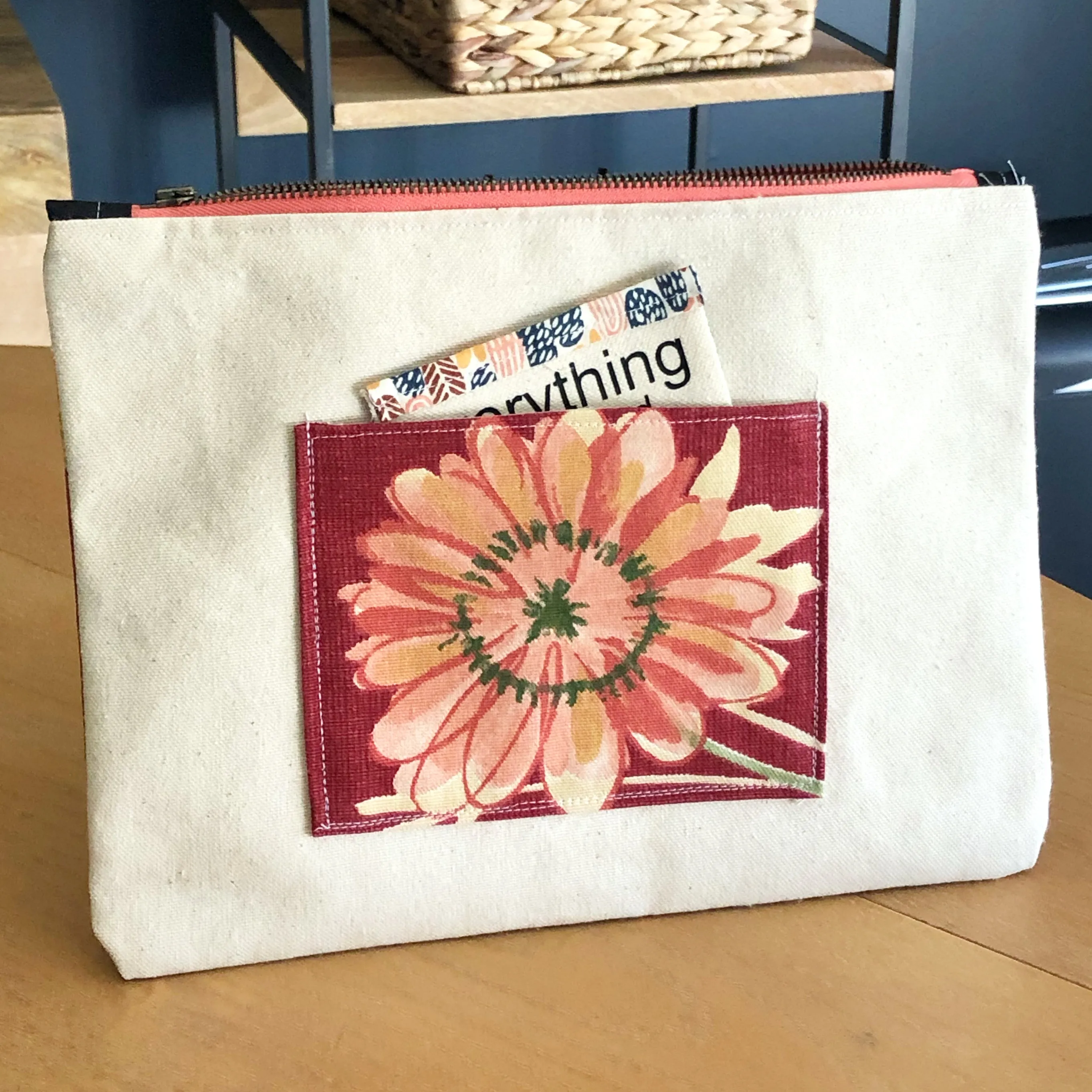 pocket life - canvas zip bag