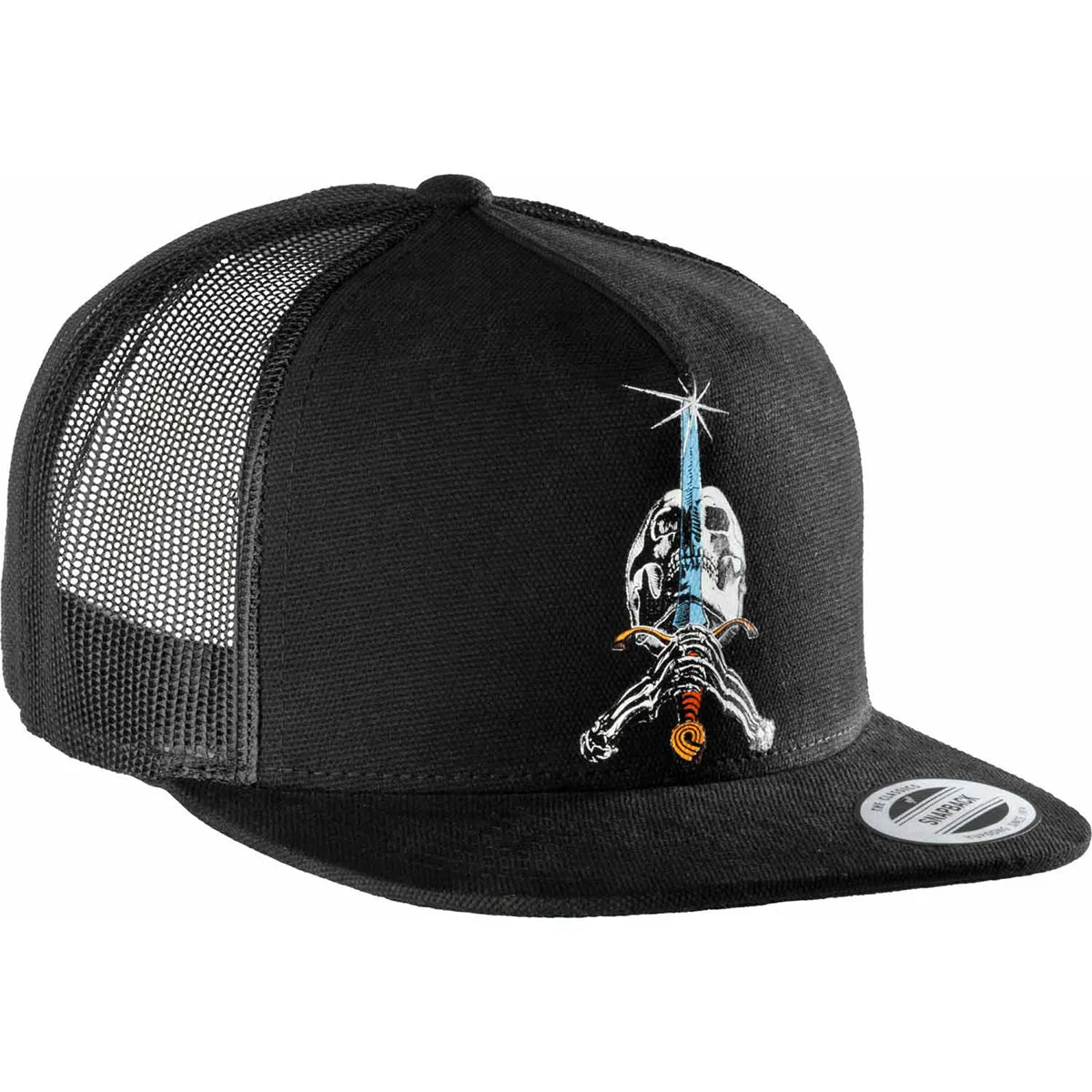 Powell Peralta - Skull & Sword Trucker Cap Black