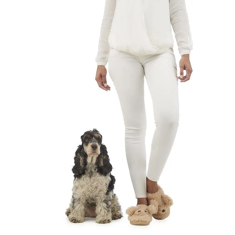 Puppy Love Poodle Slippers