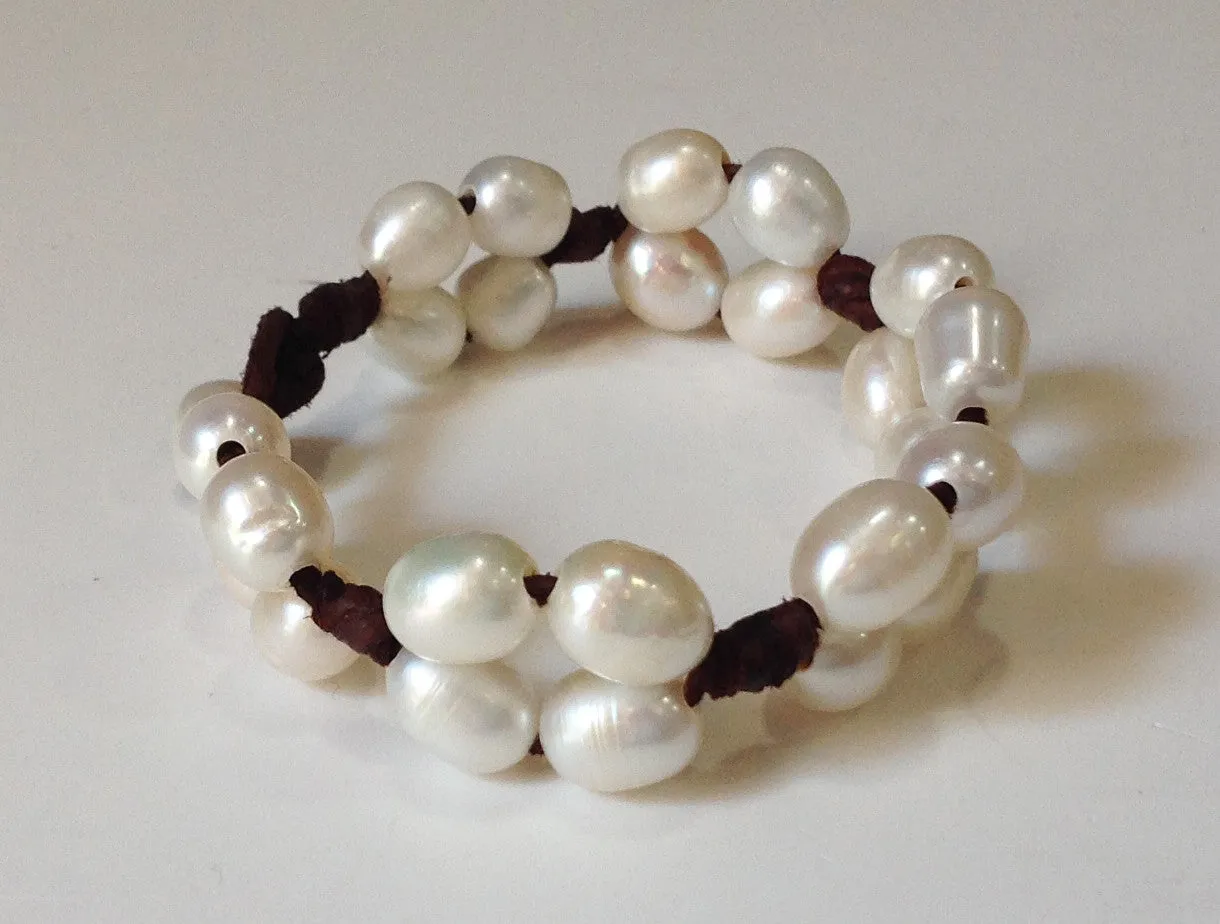 "4evermore" Freshwater Pearl Bracelet