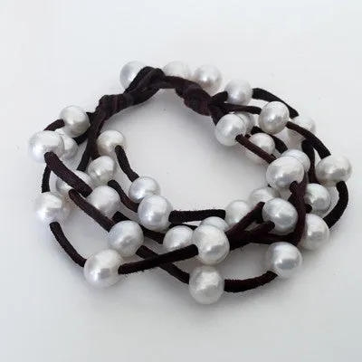 "Dancing Cloud" Freshwater Pearl Bracelet