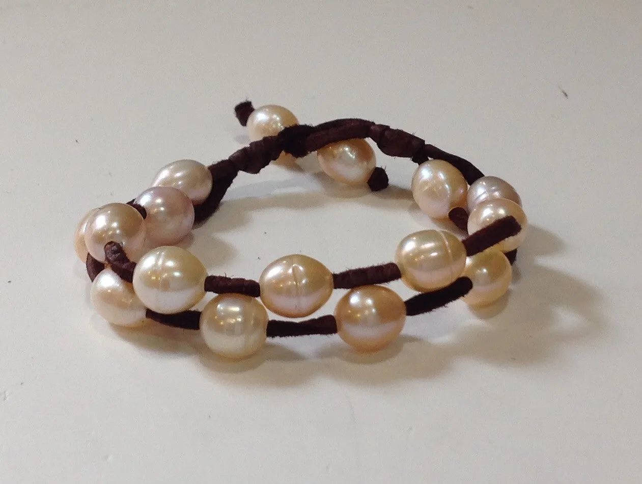 "Night on the Town" Freshwater Pearl Bracelet