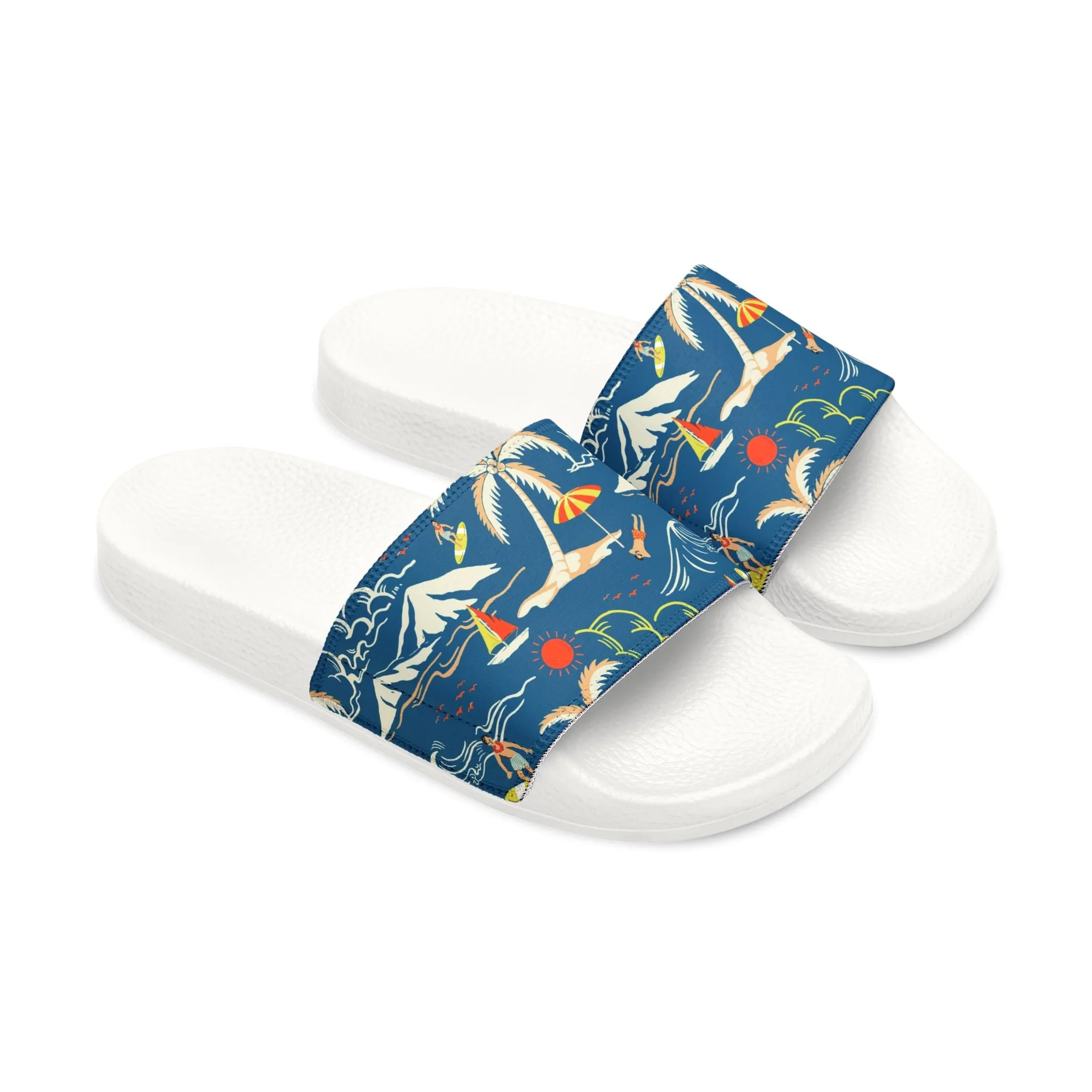 "Surfin', Sailin', and Tsunami" Women's Beach Sandals