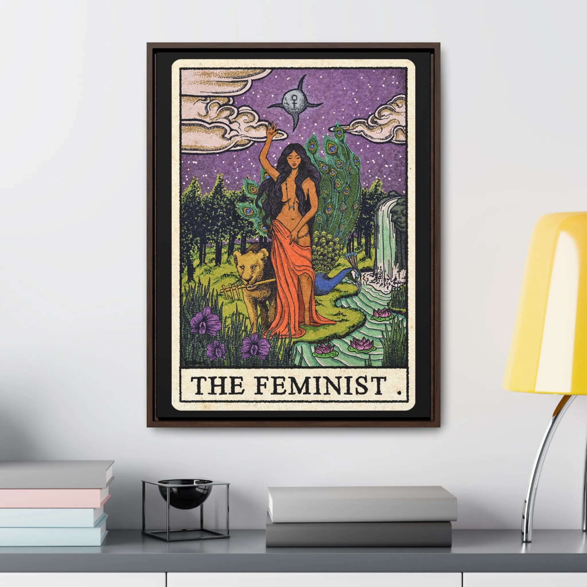 "The Feminist" Premium Gallery Wrap Framed Canvas