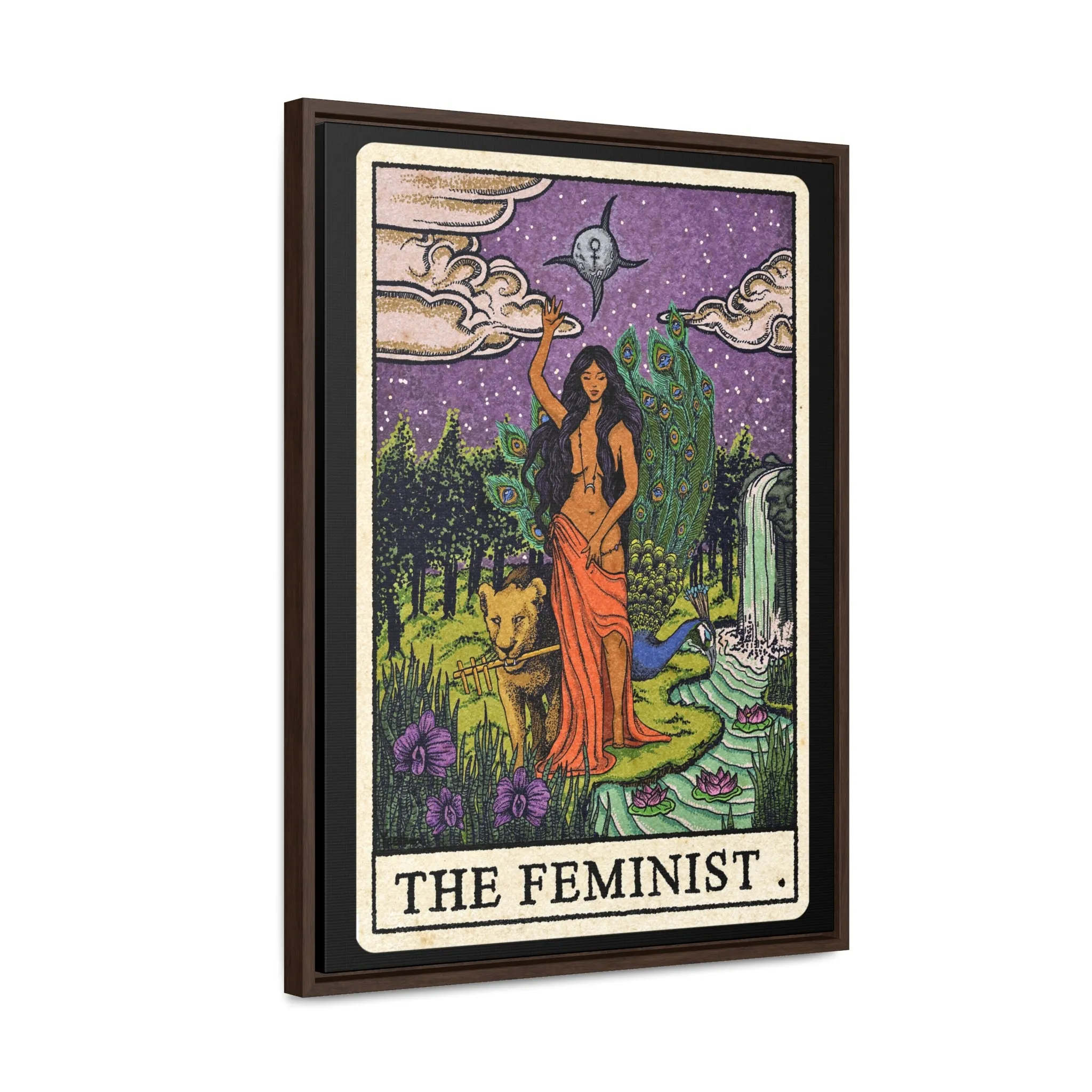 "The Feminist" Premium Gallery Wrap Framed Canvas