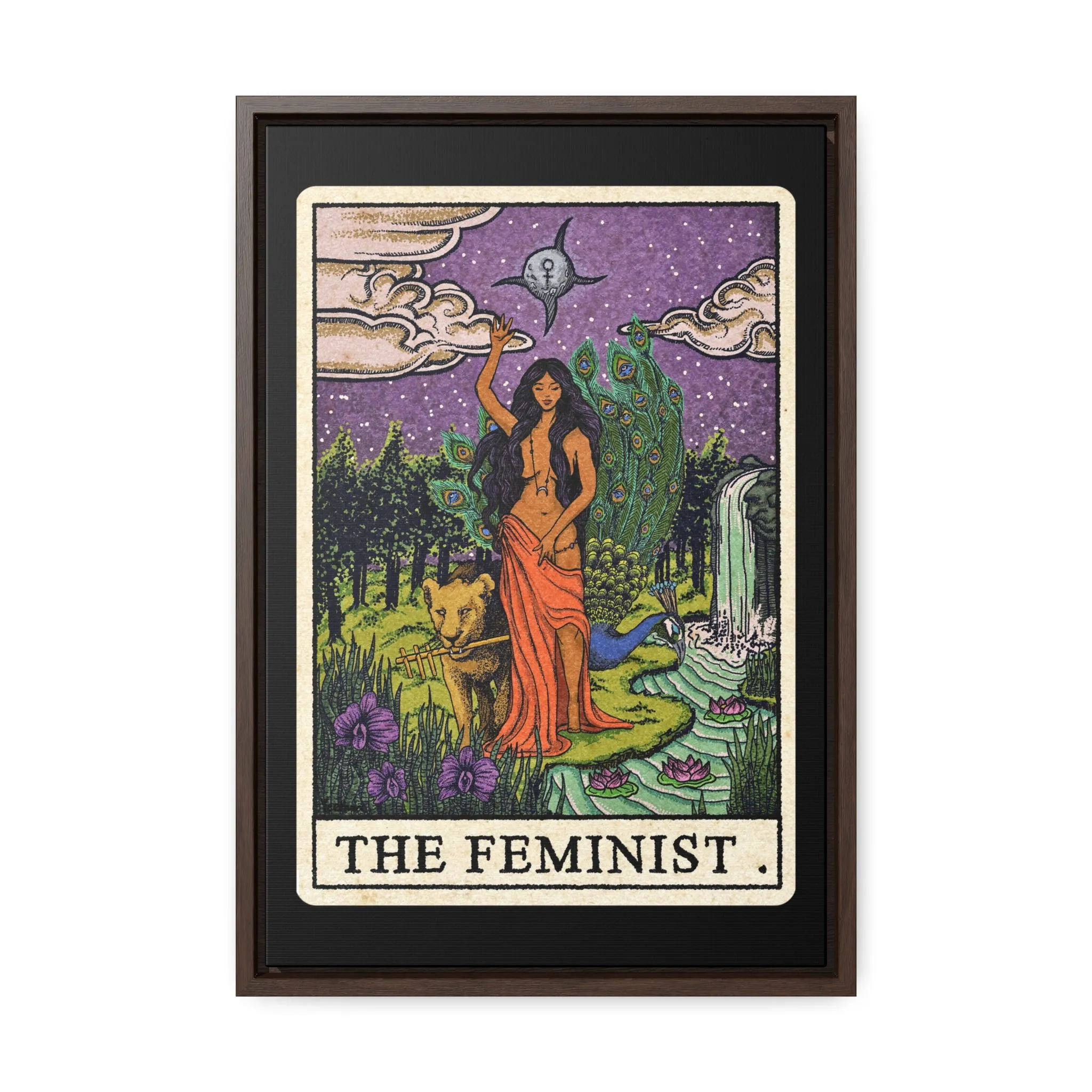"The Feminist" Premium Gallery Wrap Framed Canvas