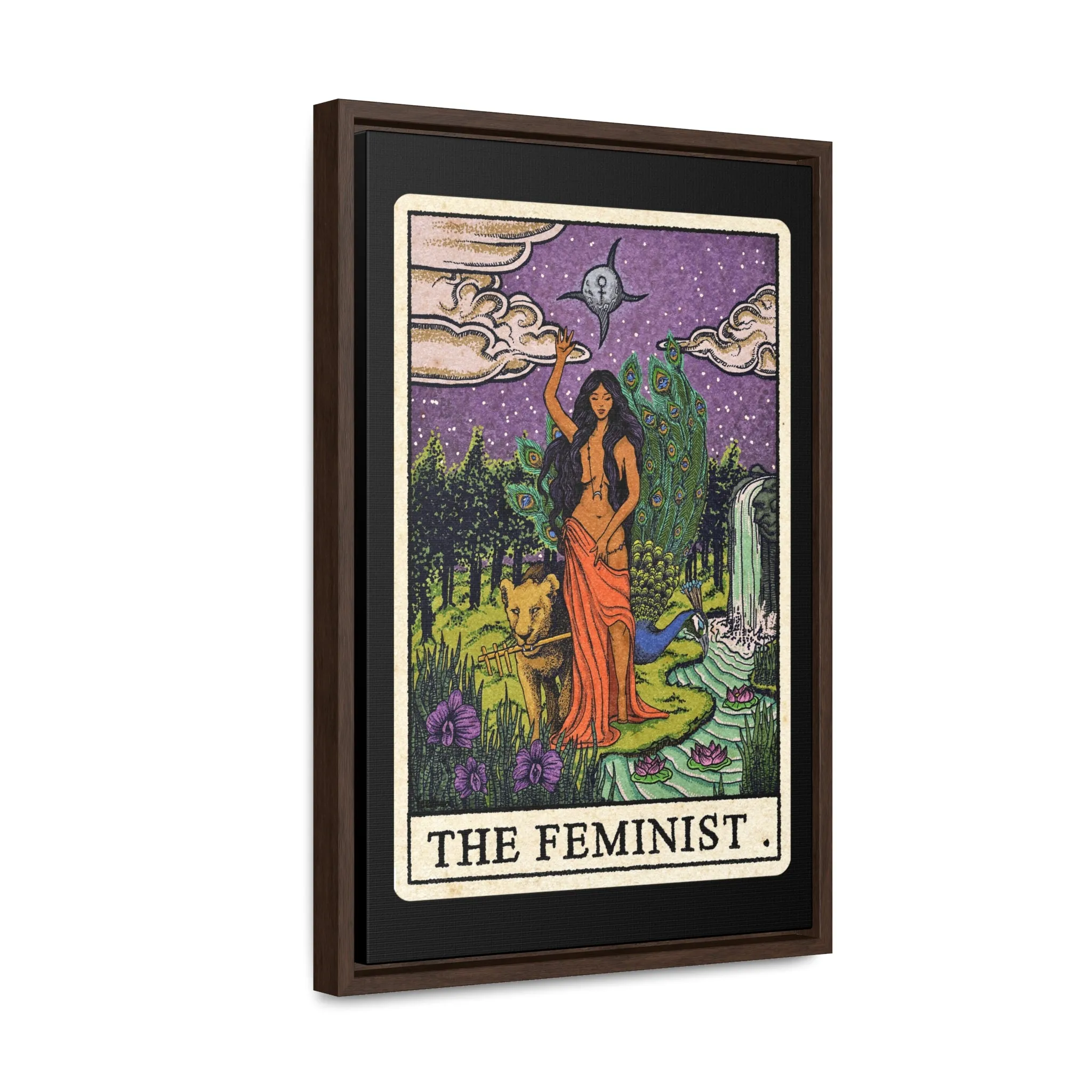 "The Feminist" Premium Gallery Wrap Framed Canvas