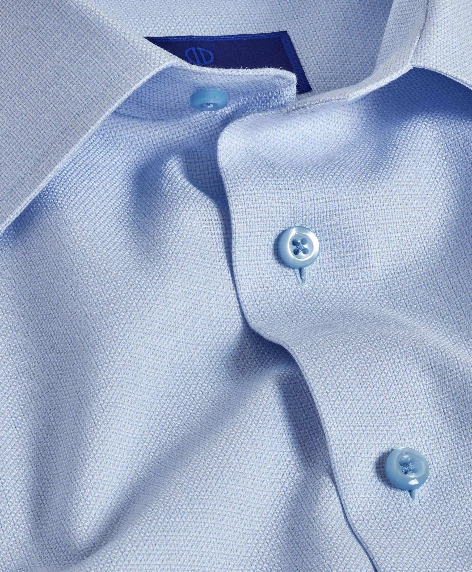 RBSP08001475 | Sky & White Royal Oxford Dress Shirt