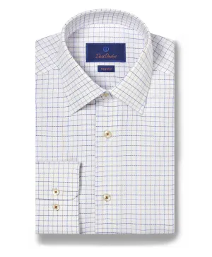 RBSP08803124 | White & Dune Royal Oxford Check Dress Shirt