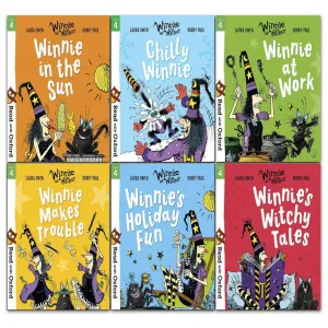 Read With Oxford: Winnie and Wilbur 6 Books Collection Set Level Stage 4