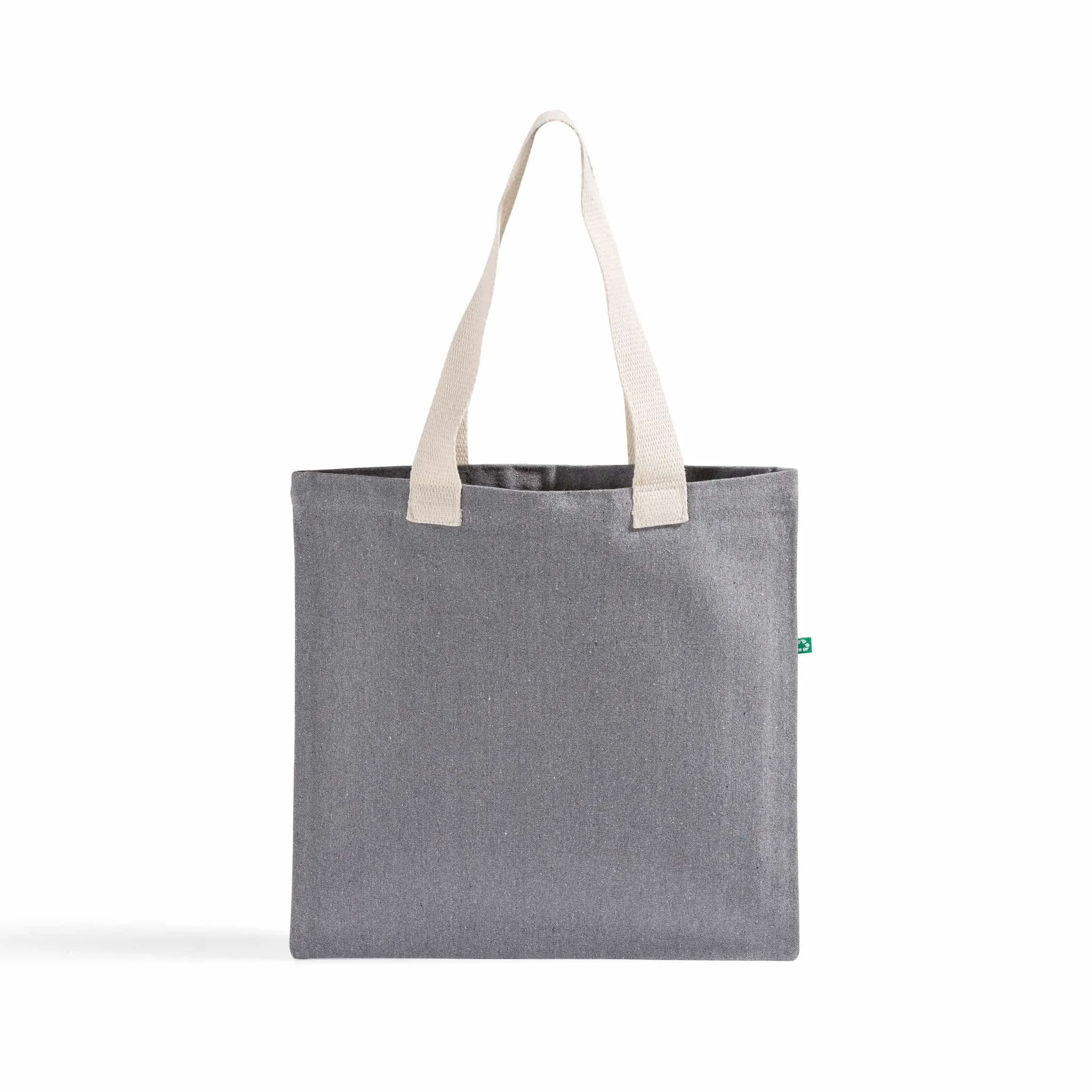 Recycled Canvas Trendy Flat Tote