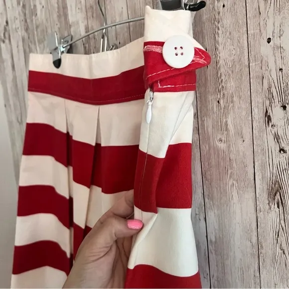 Red and White Patriotic Skirt Corilynn