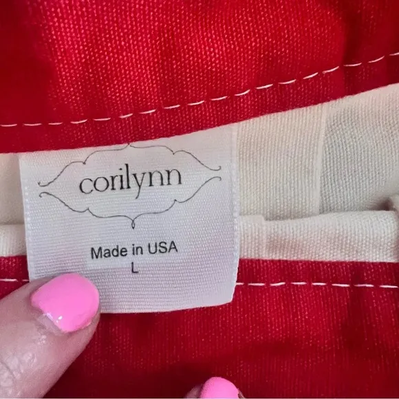 Red and White Patriotic Skirt Corilynn