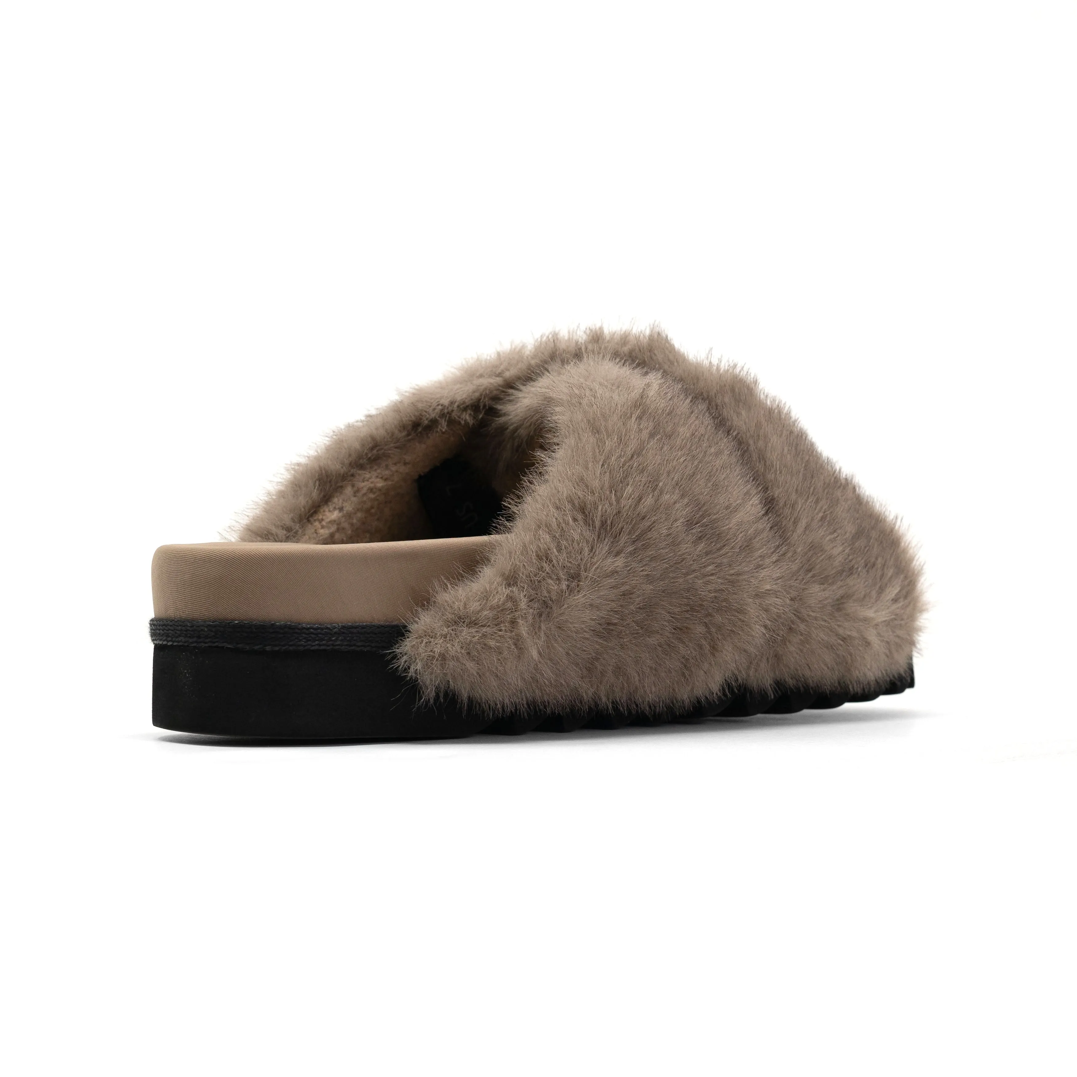 ROAM CLOUD SLIPPERS DRIFTWOOD FAUX FUR