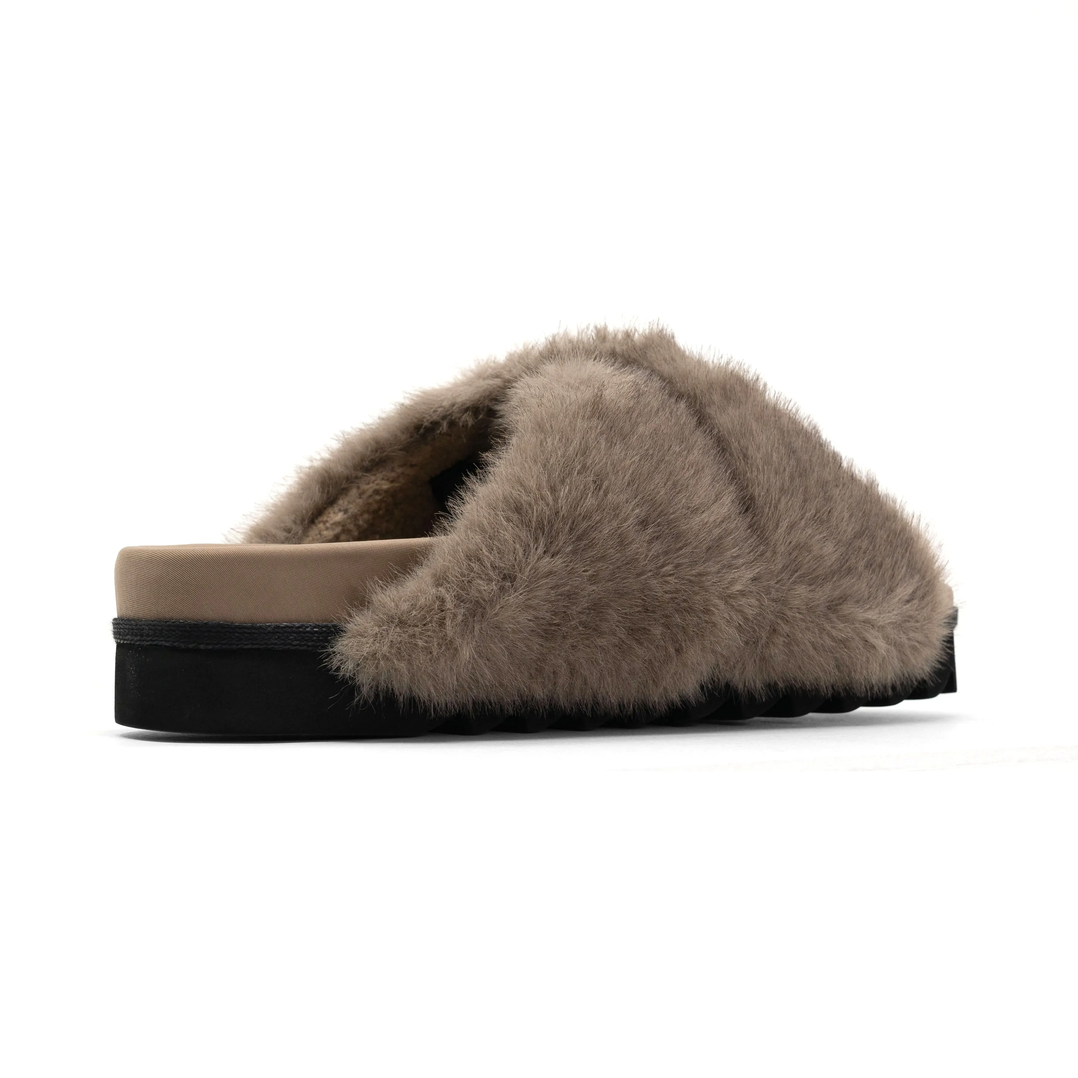 ROAM CLOUD SLIPPERS DRIFTWOOD FAUX FUR