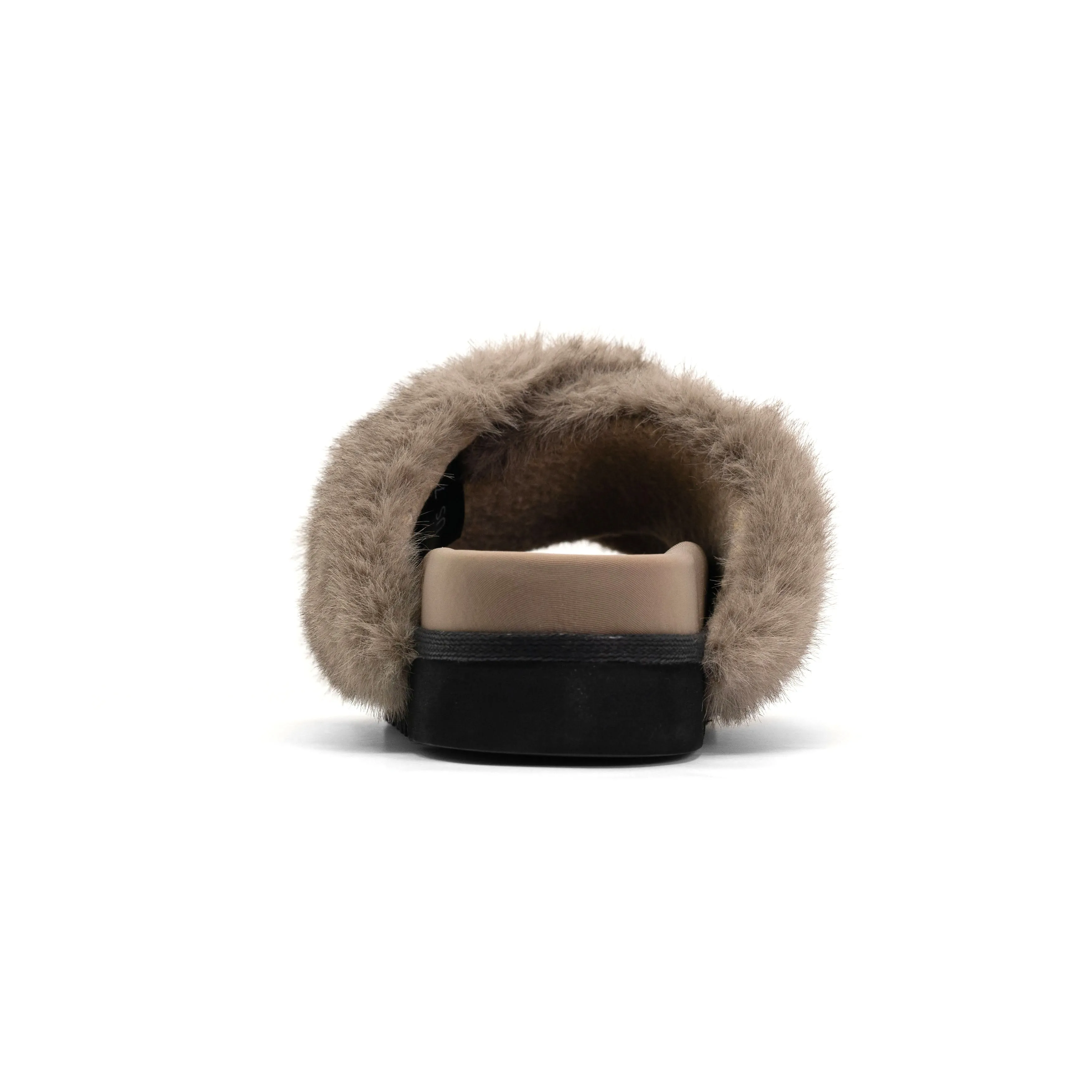 ROAM CLOUD SLIPPERS DRIFTWOOD FAUX FUR