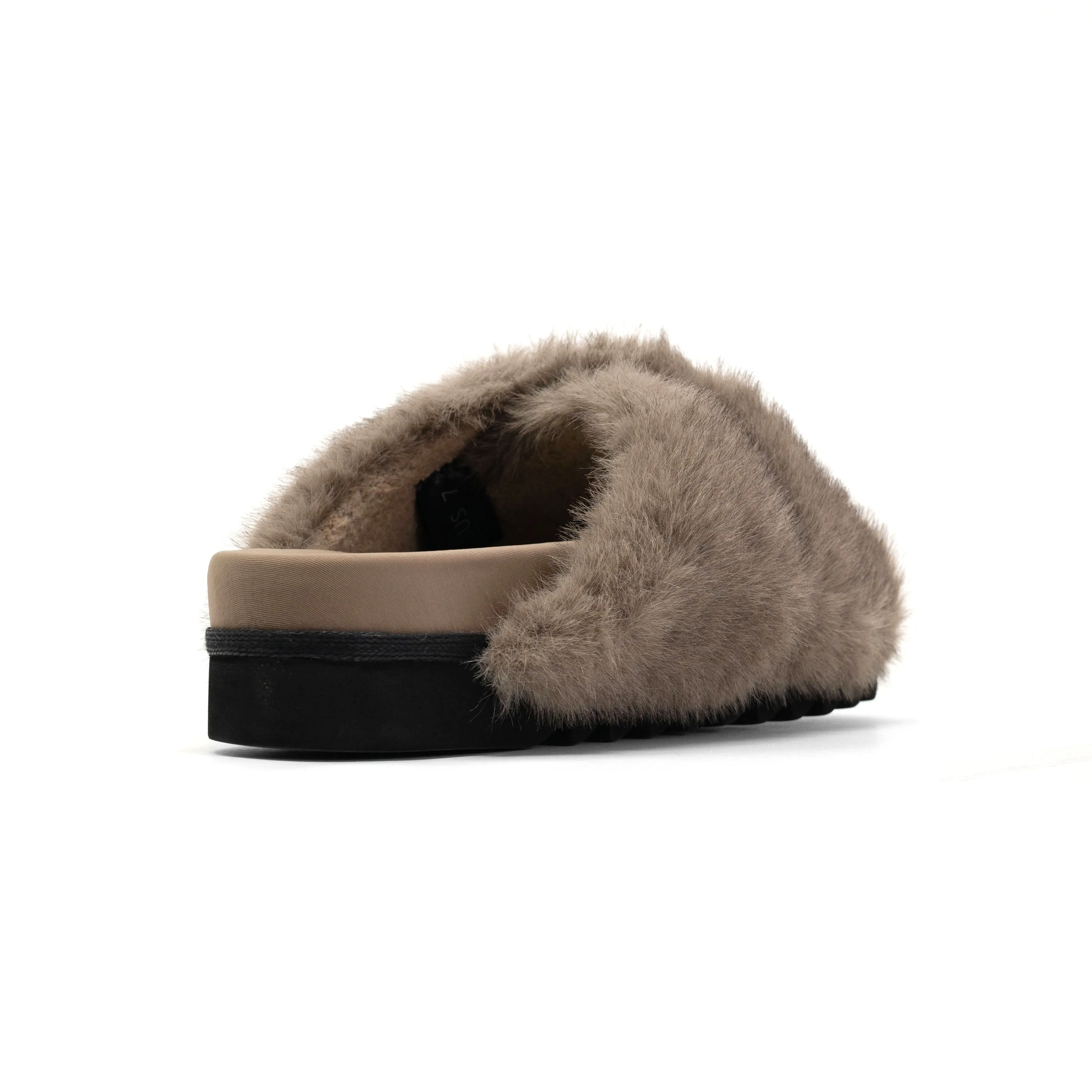 ROAM CLOUD SLIPPERS DRIFTWOOD FAUX FUR