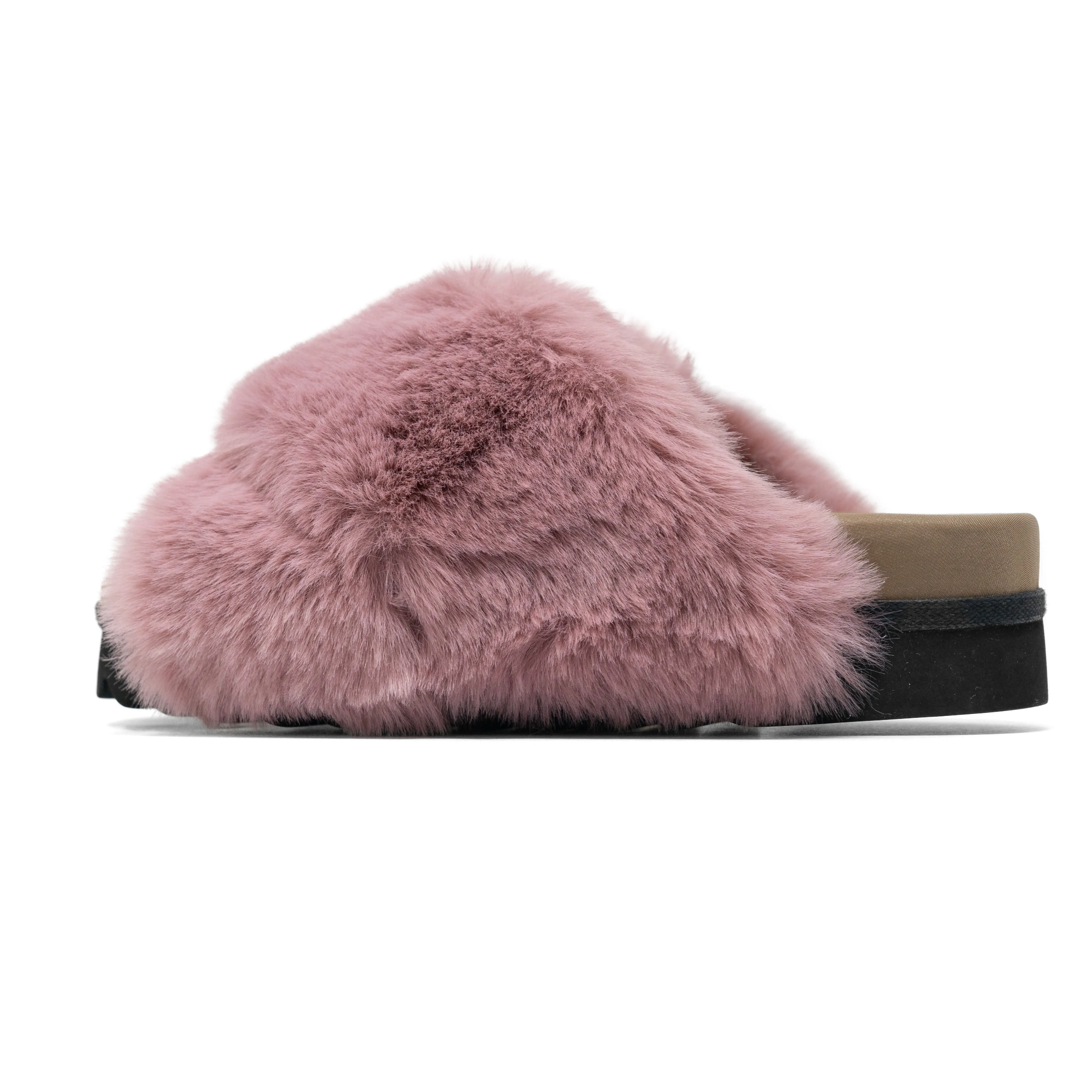 ROAM CLOUD SLIPPERS ROSE FAUX FUR