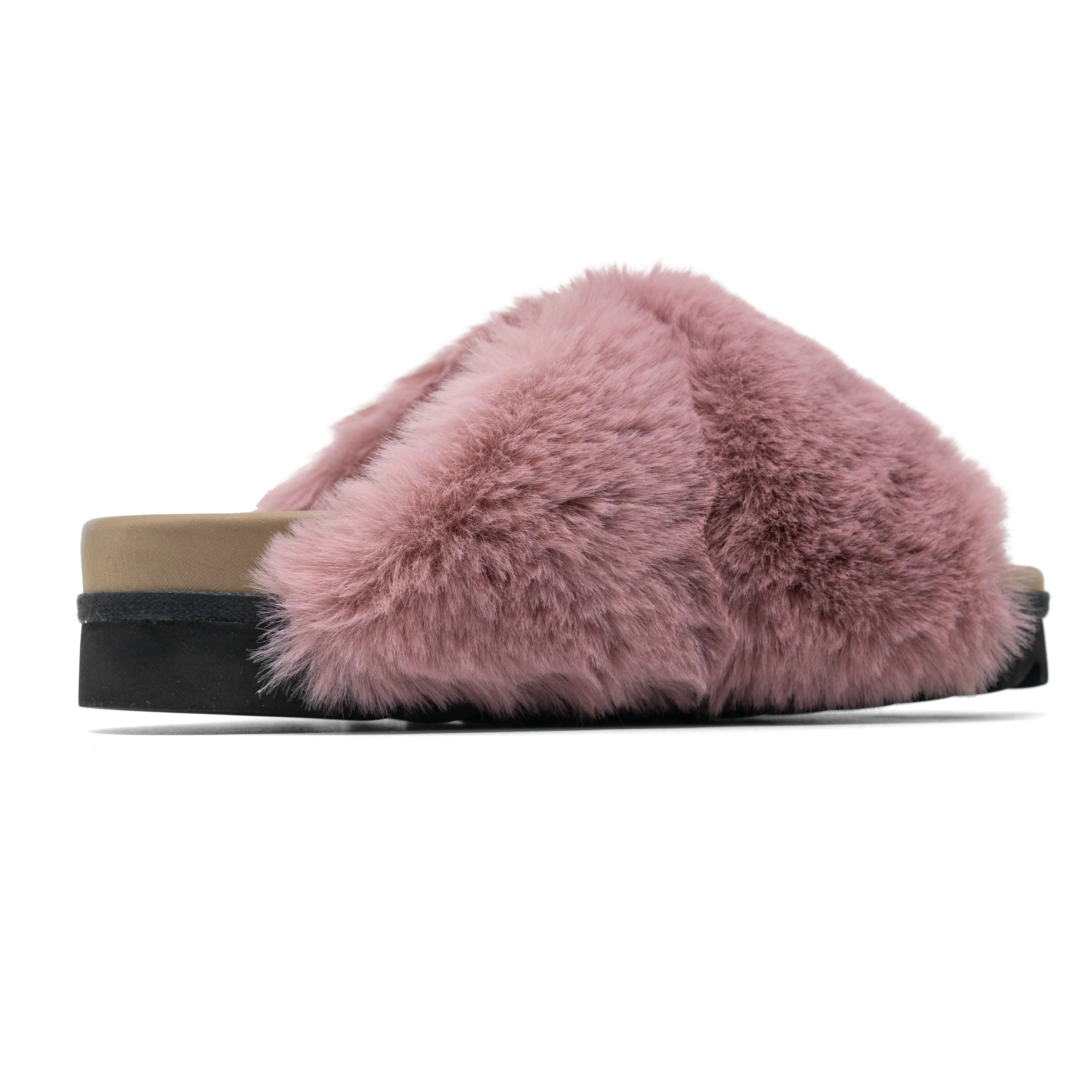 ROAM CLOUD SLIPPERS ROSE FAUX FUR