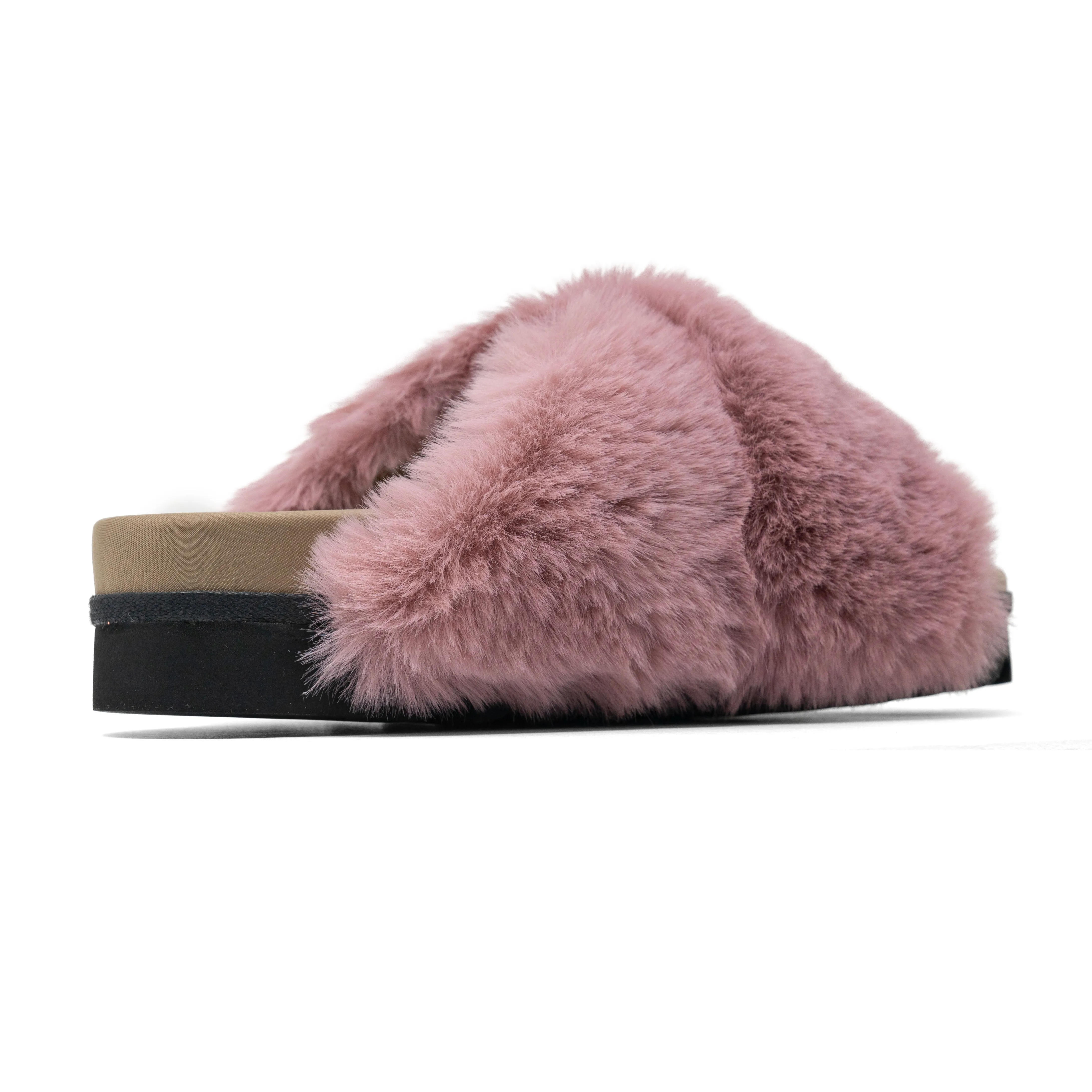 ROAM CLOUD SLIPPERS ROSE FAUX FUR