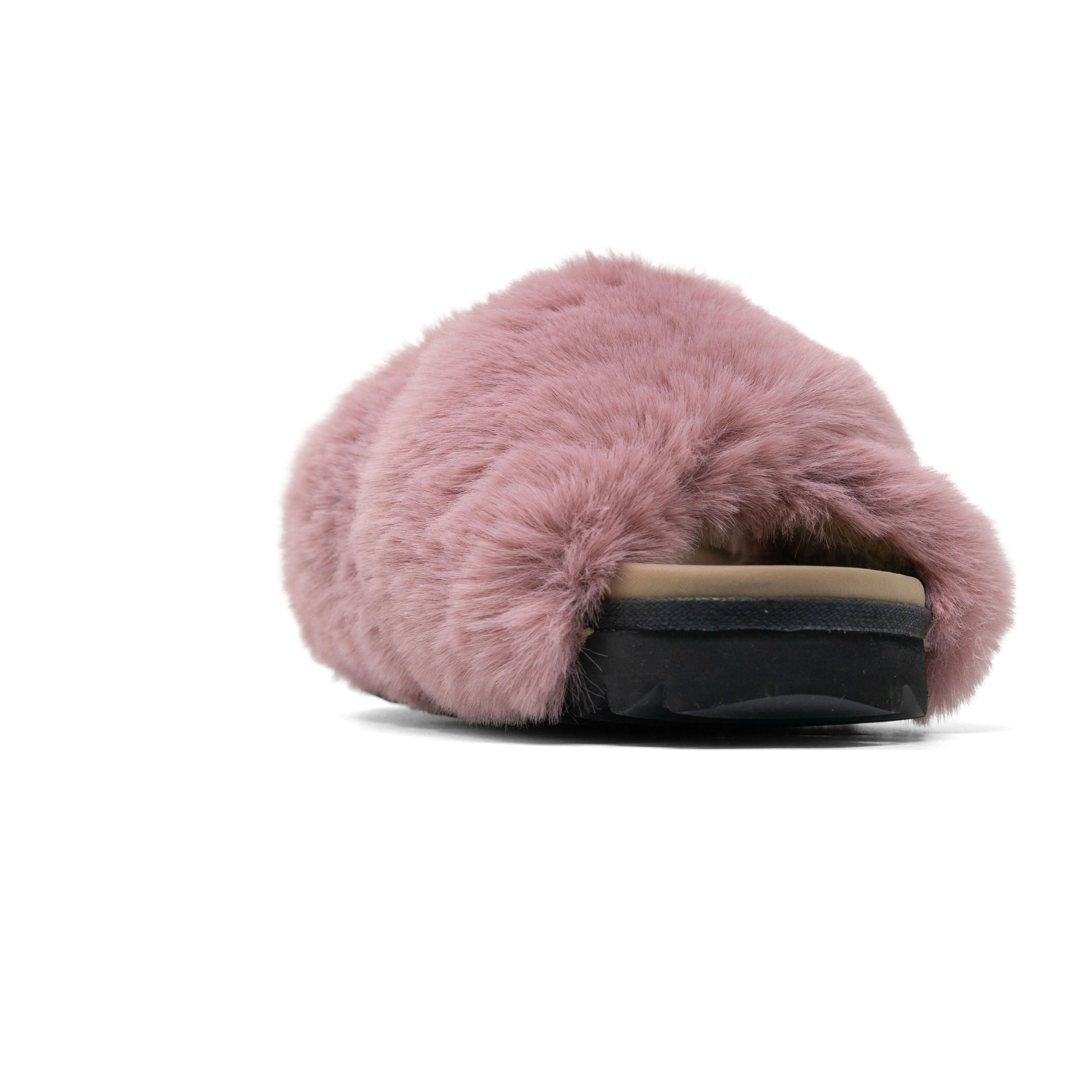 ROAM CLOUD SLIPPERS ROSE FAUX FUR