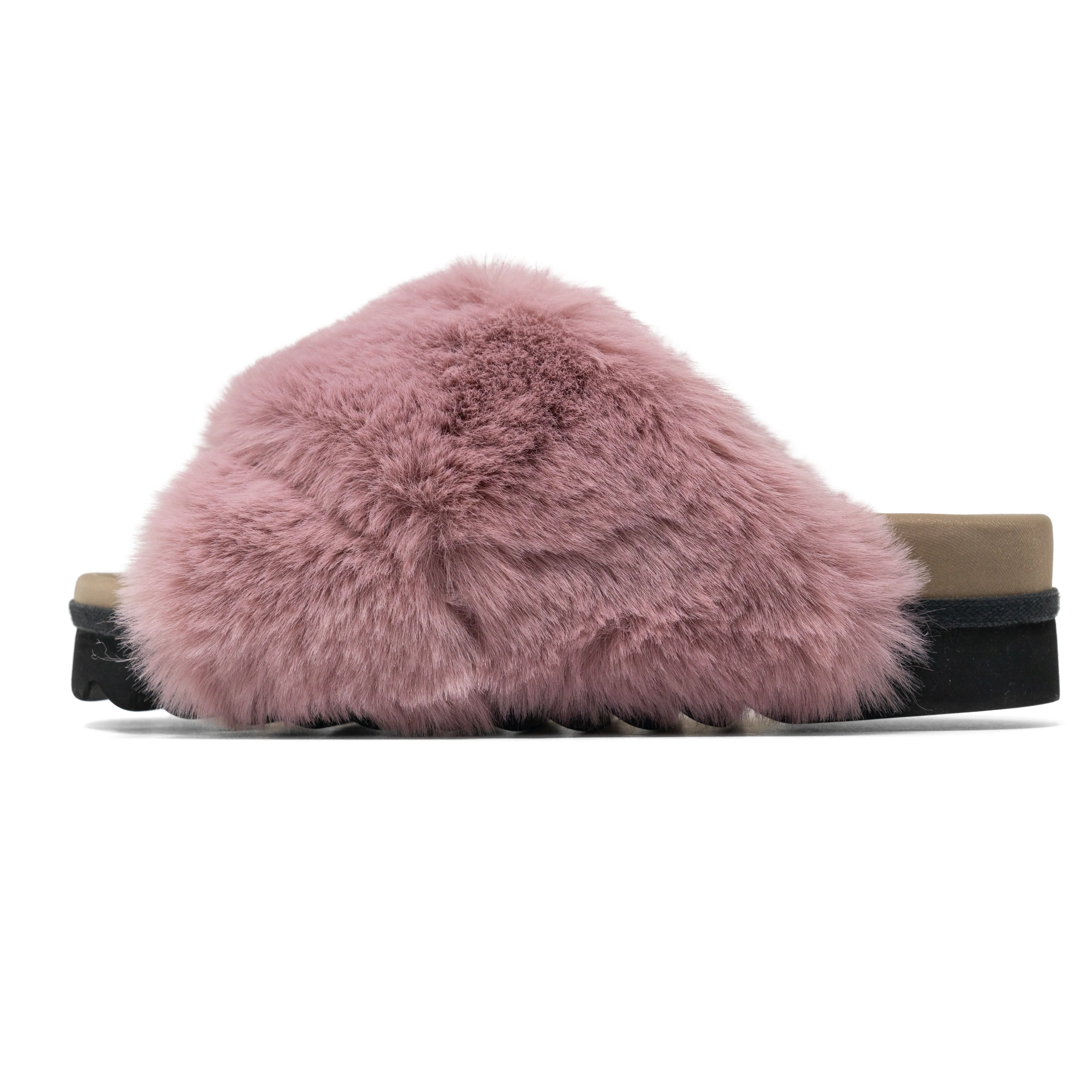 ROAM CLOUD SLIPPERS ROSE FAUX FUR