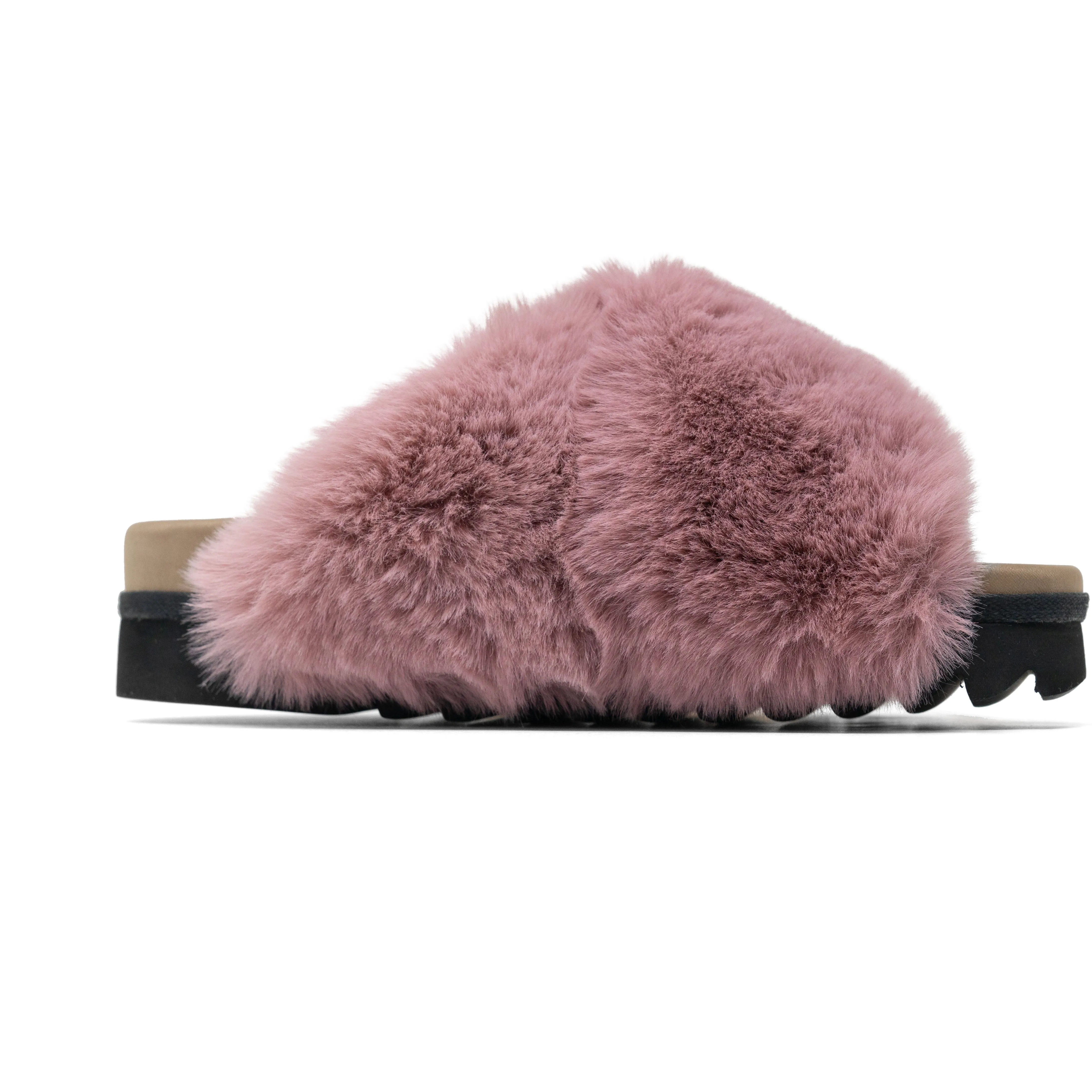 ROAM CLOUD SLIPPERS ROSE FAUX FUR