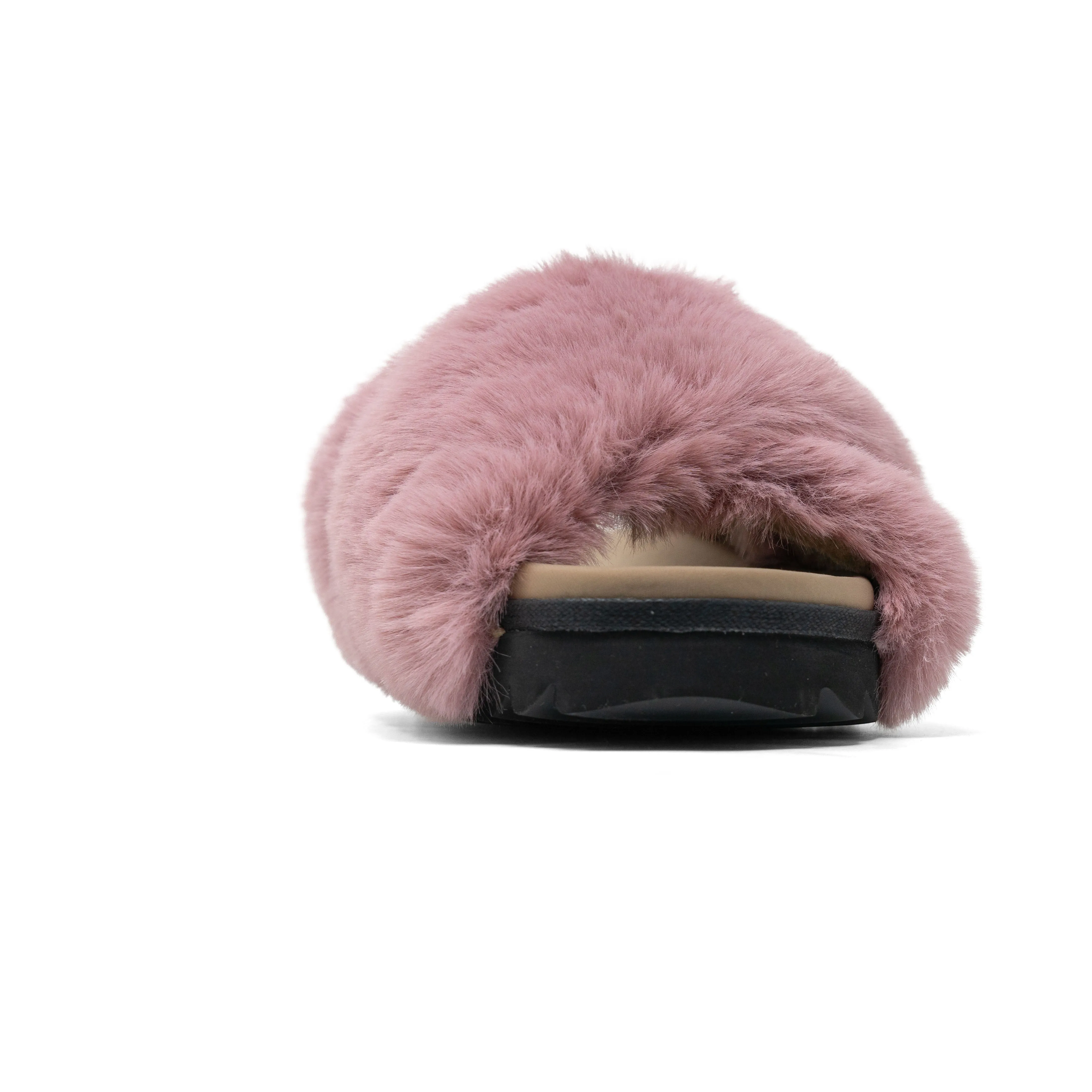 ROAM CLOUD SLIPPERS ROSE FAUX FUR