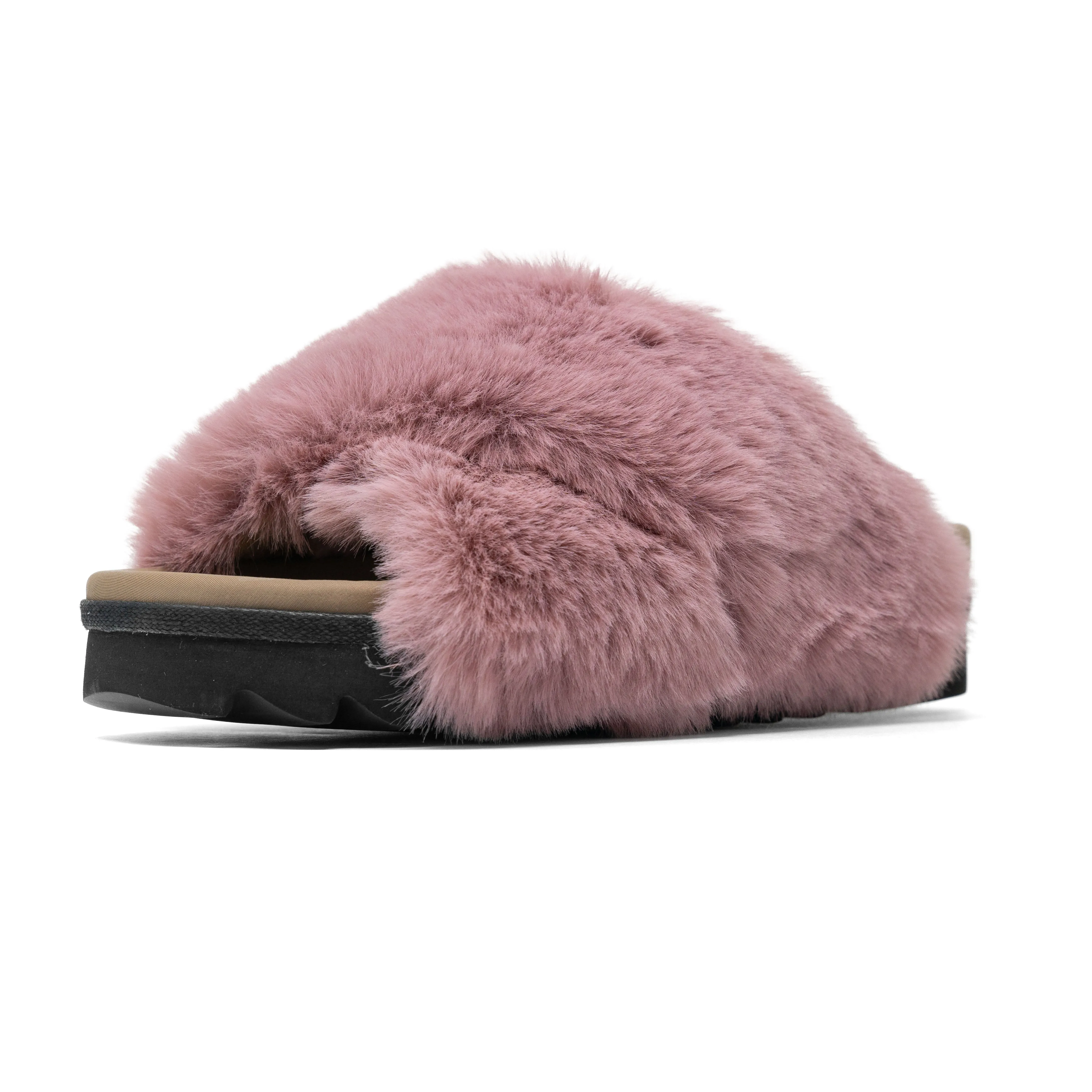 ROAM CLOUD SLIPPERS ROSE FAUX FUR