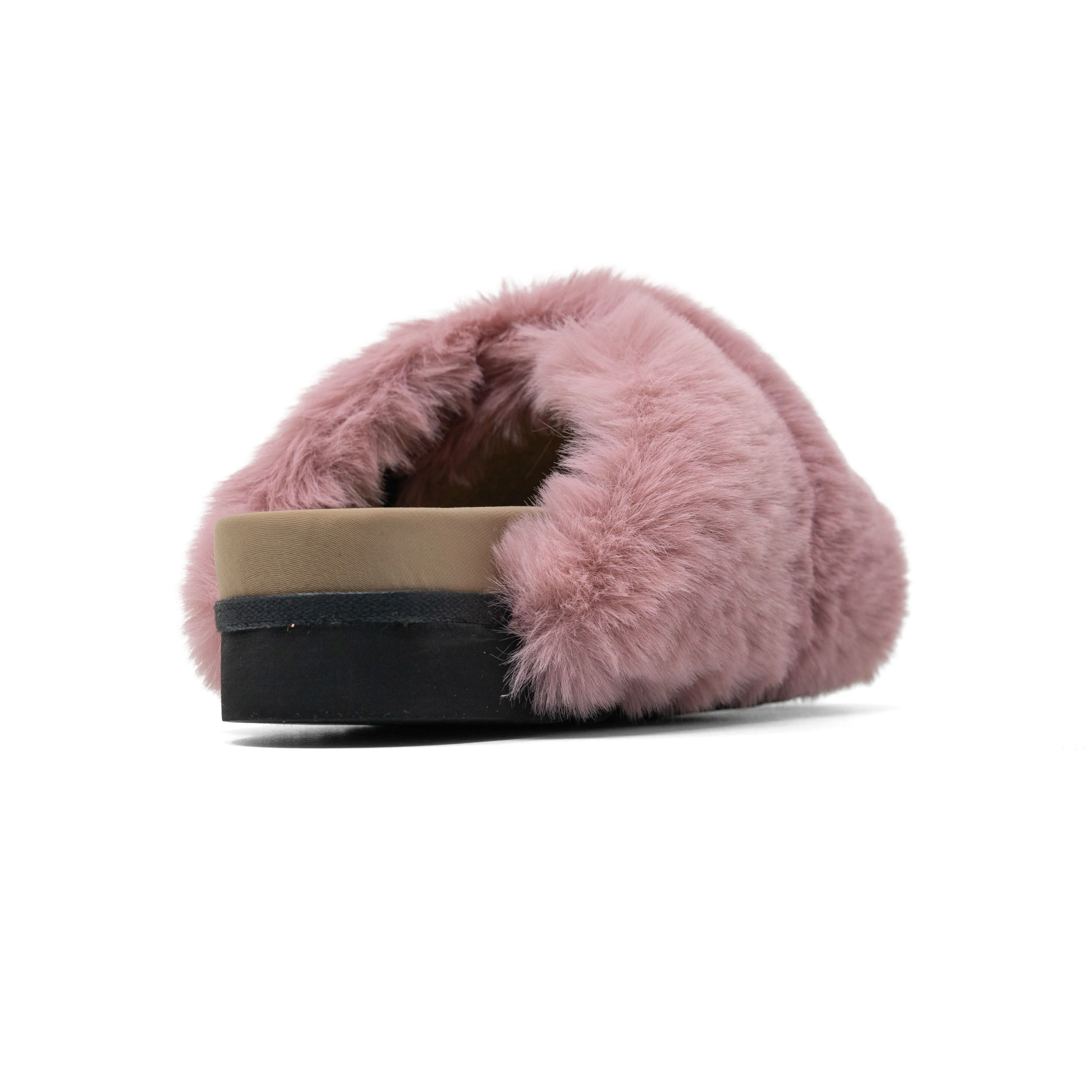 ROAM CLOUD SLIPPERS ROSE FAUX FUR