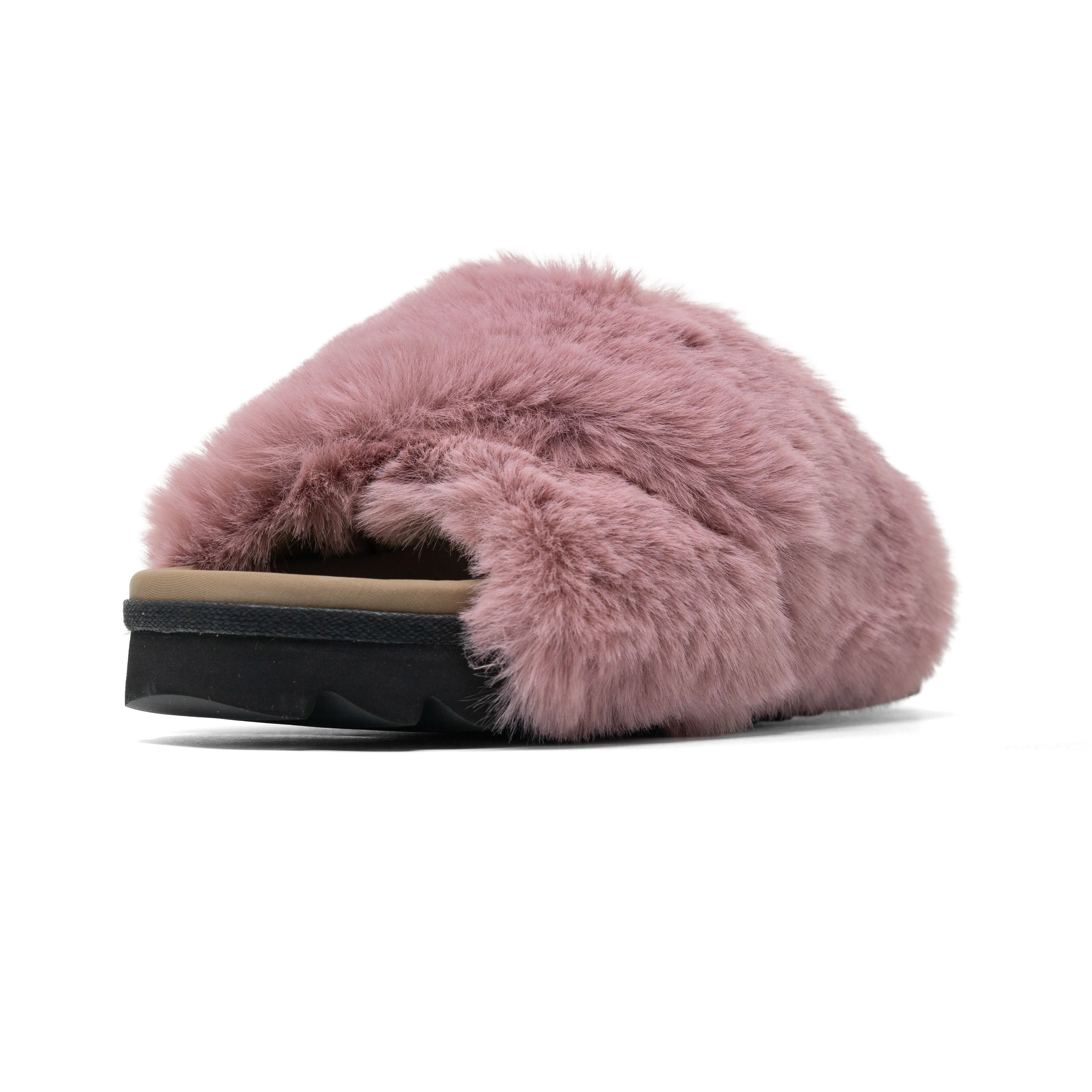 ROAM CLOUD SLIPPERS ROSE FAUX FUR