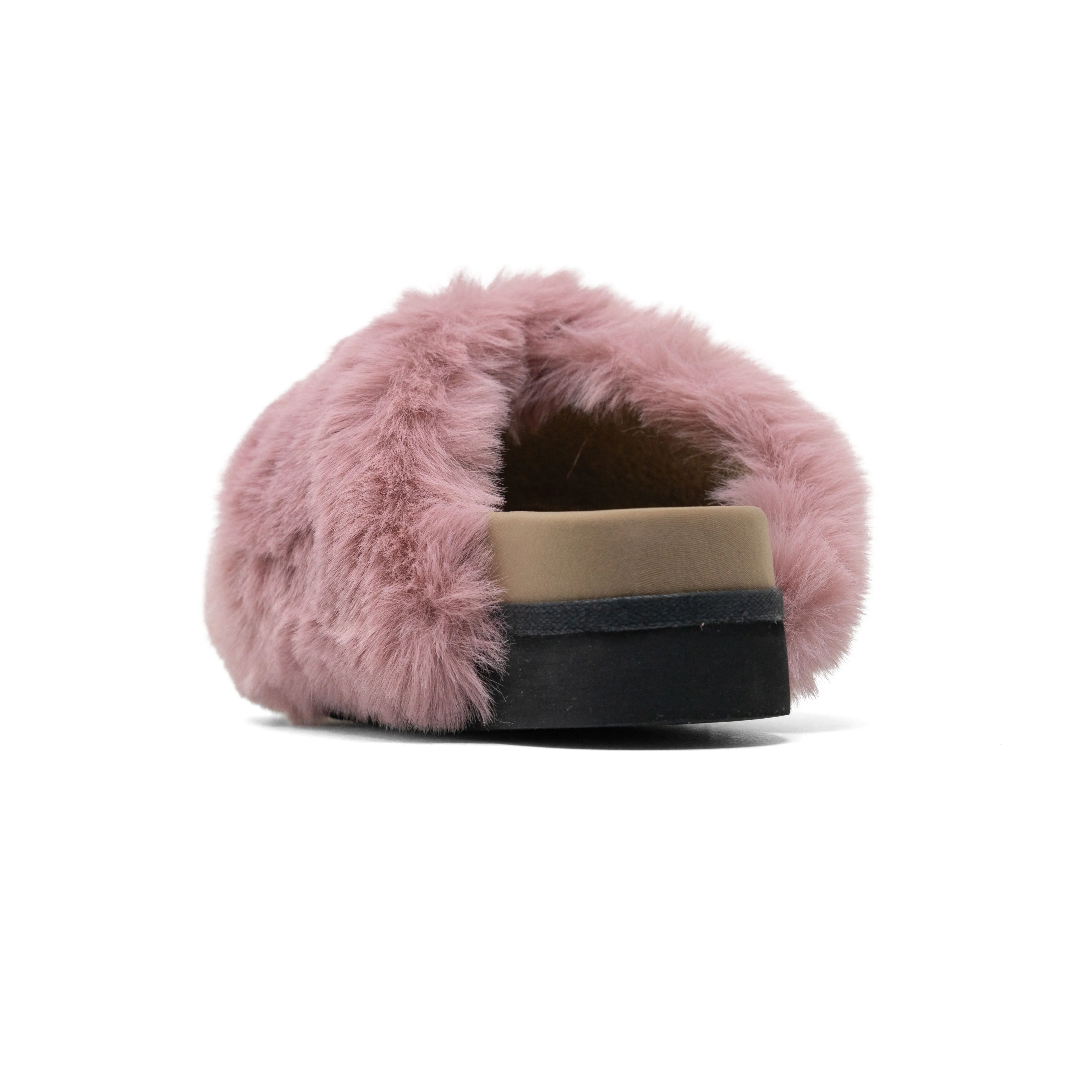 ROAM CLOUD SLIPPERS ROSE FAUX FUR