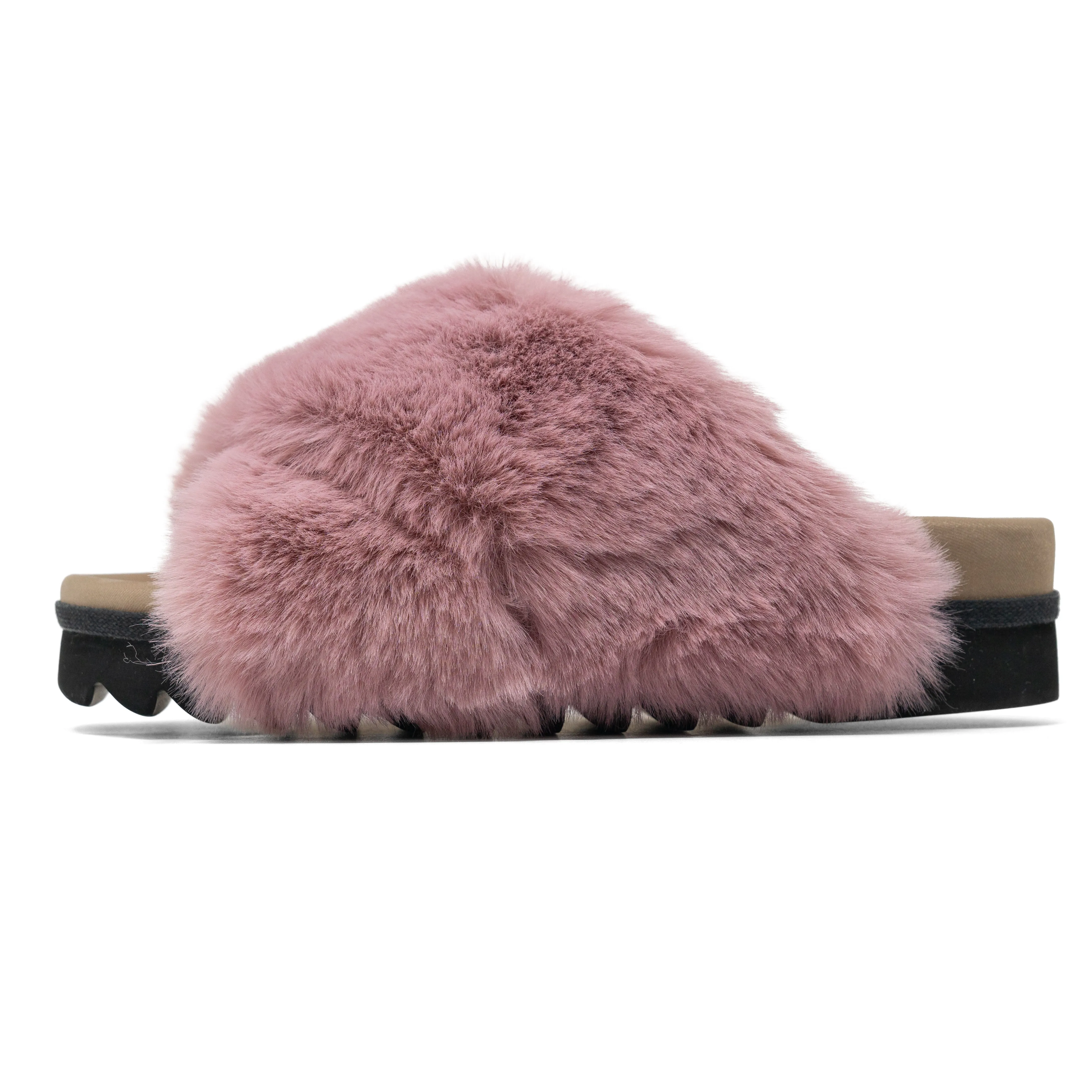 ROAM CLOUD SLIPPERS ROSE FAUX FUR
