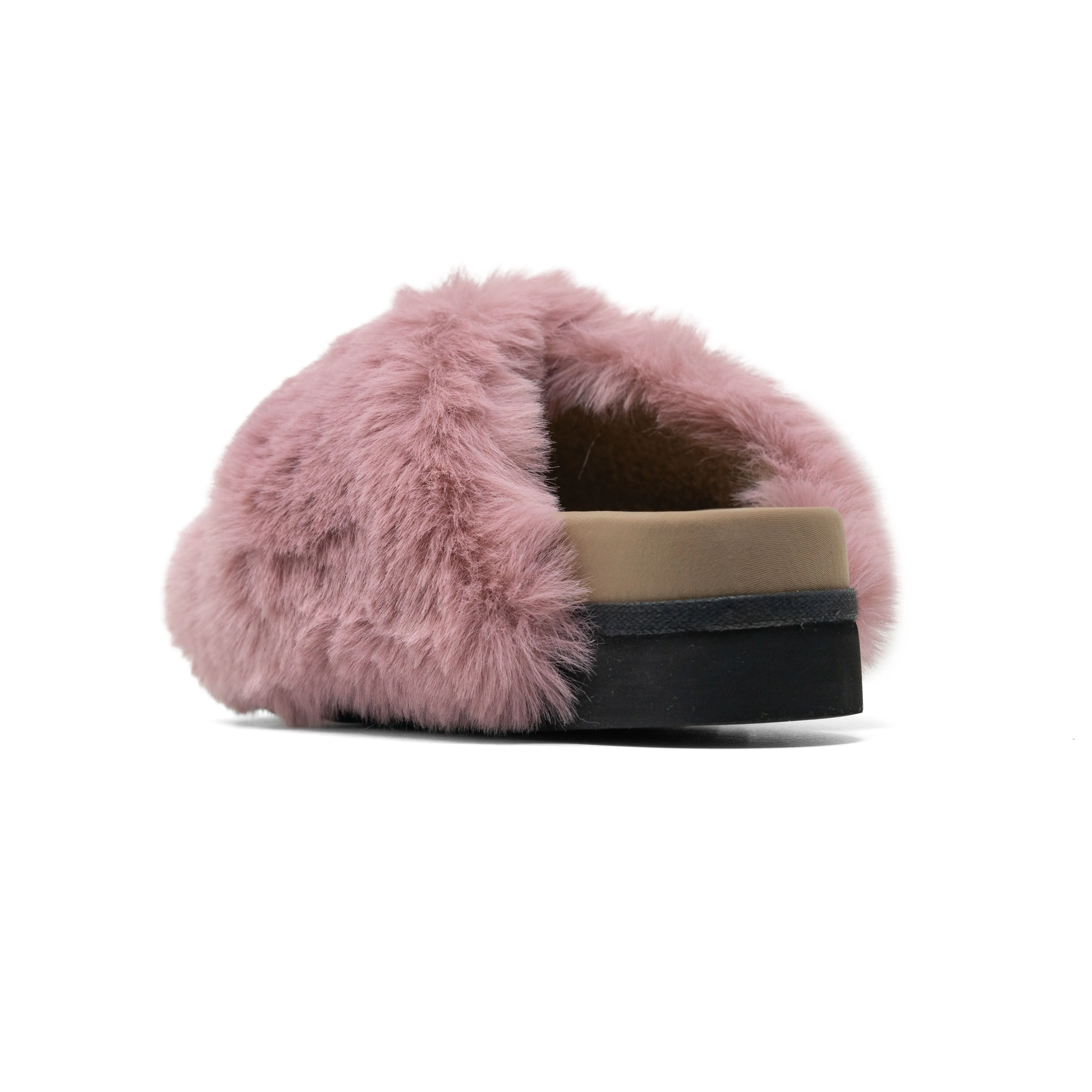 ROAM CLOUD SLIPPERS ROSE FAUX FUR