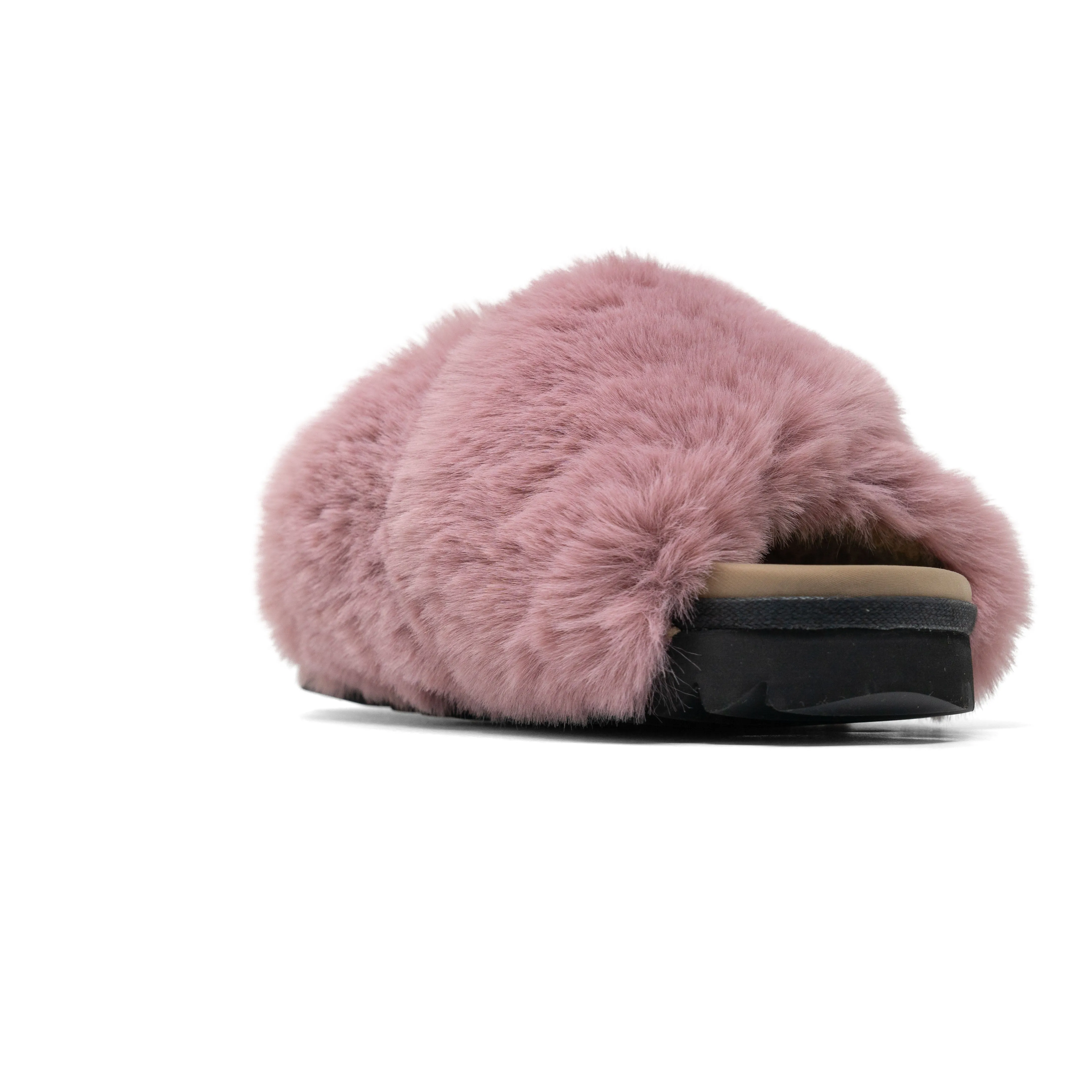 ROAM CLOUD SLIPPERS ROSE FAUX FUR