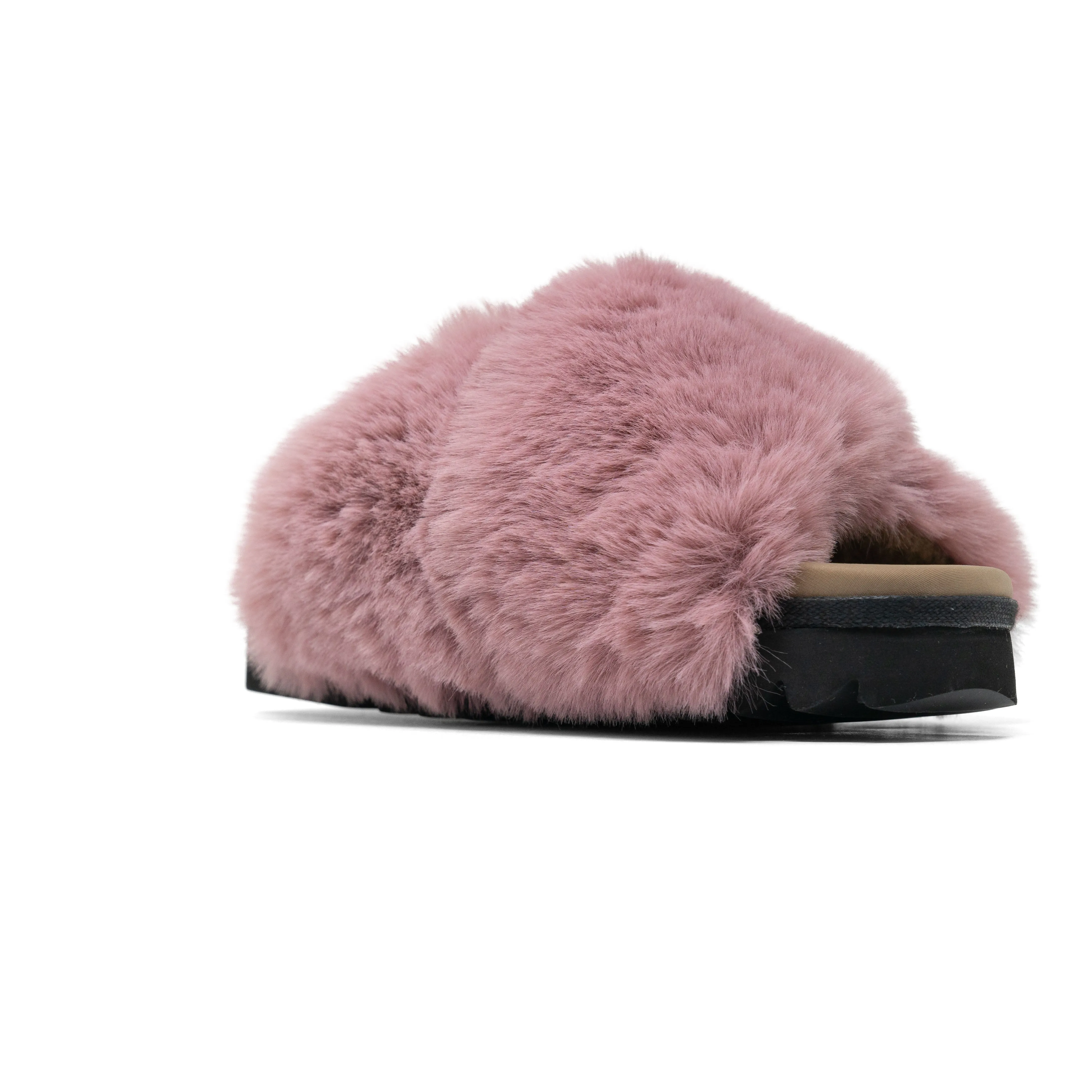 ROAM CLOUD SLIPPERS ROSE FAUX FUR