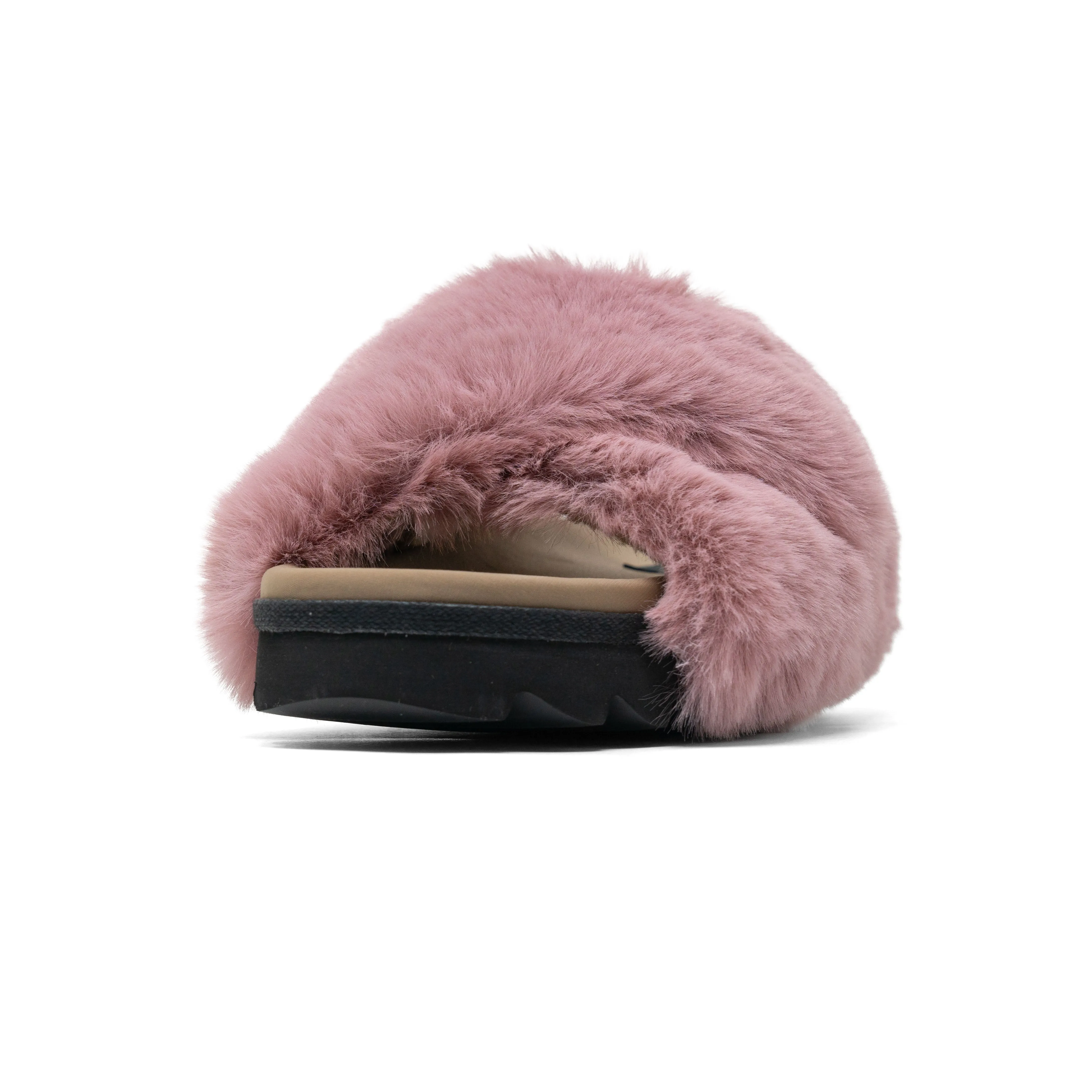 ROAM CLOUD SLIPPERS ROSE FAUX FUR