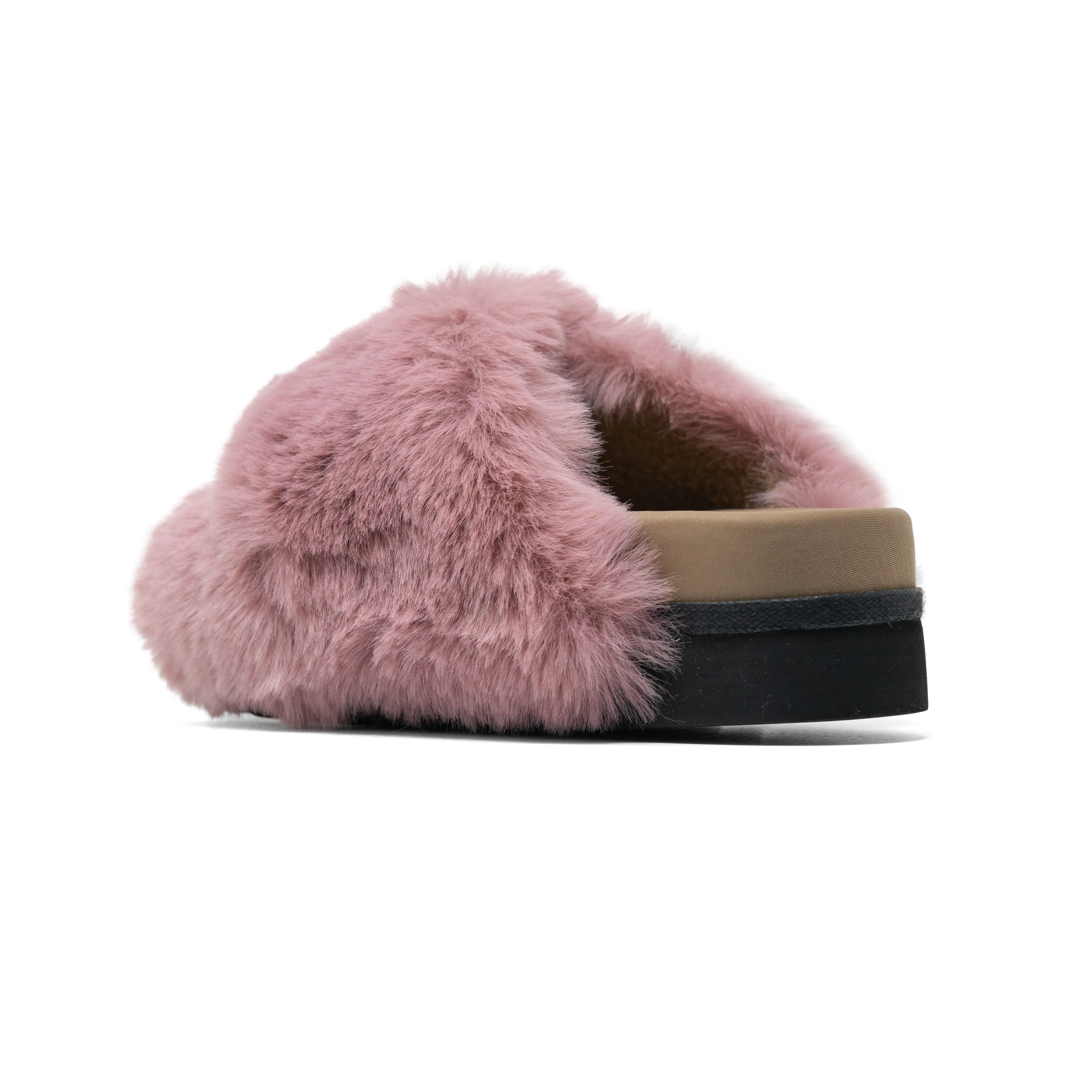ROAM CLOUD SLIPPERS ROSE FAUX FUR
