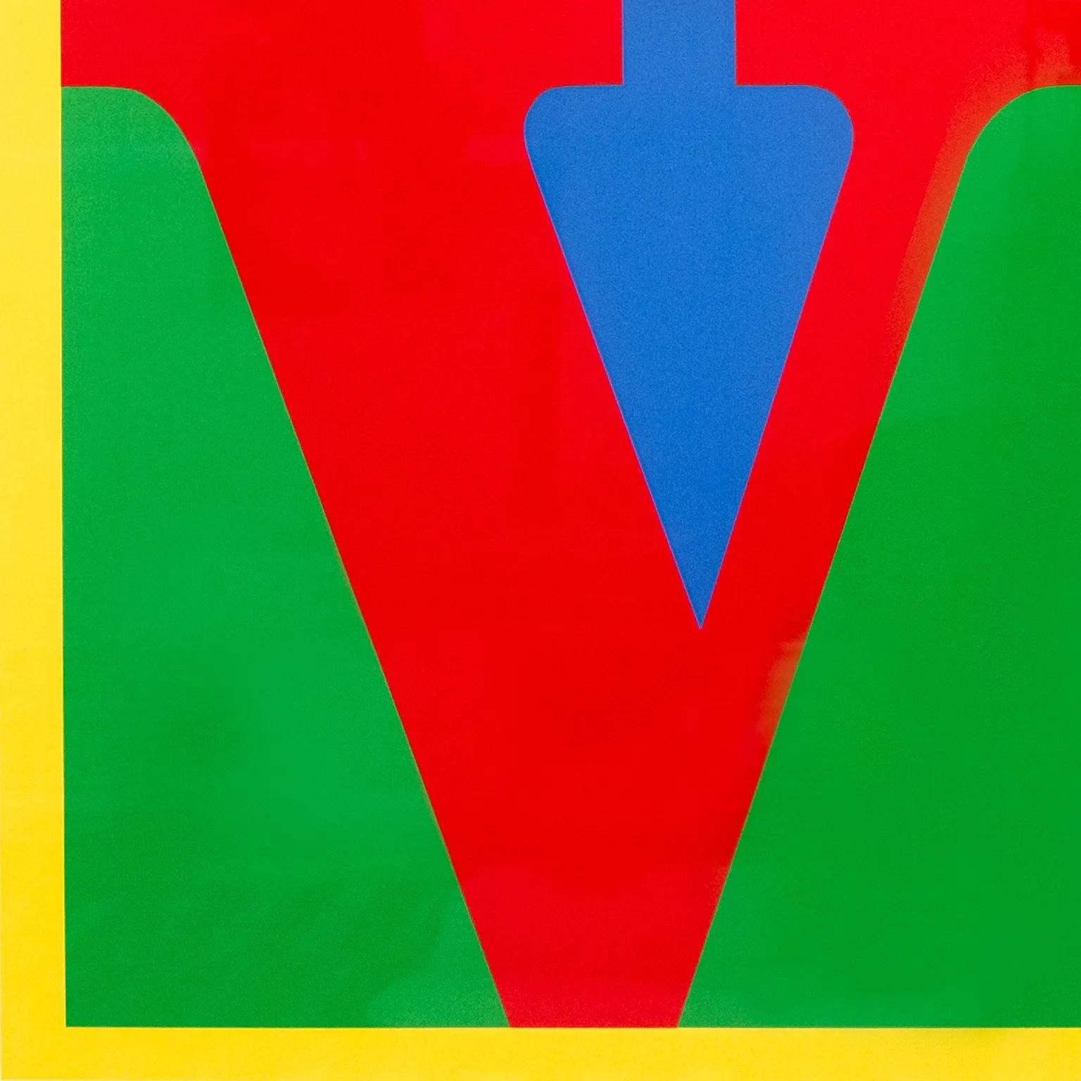 ROBERT INDIANA "LOVE" SCREENPRINT, 1995