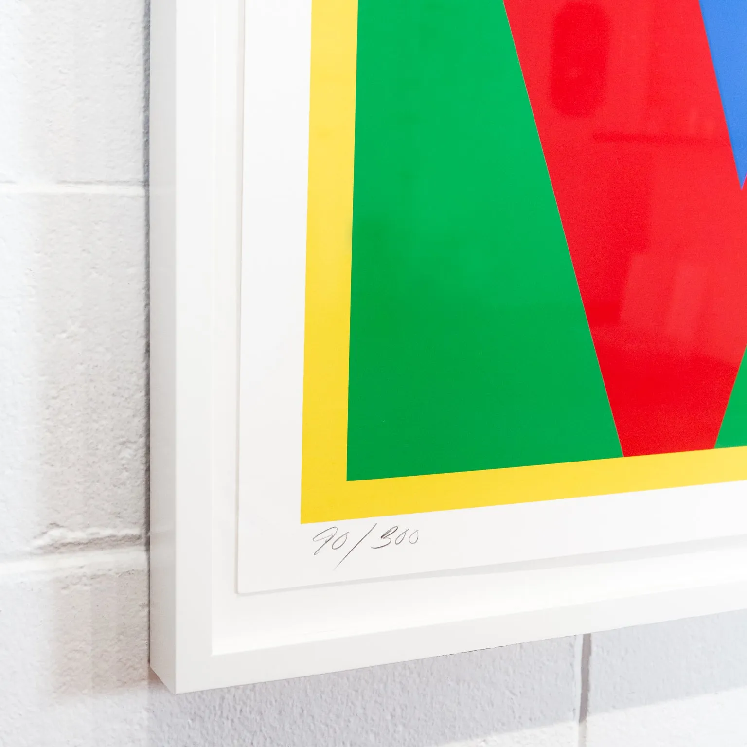 ROBERT INDIANA "LOVE" SCREENPRINT, 1995
