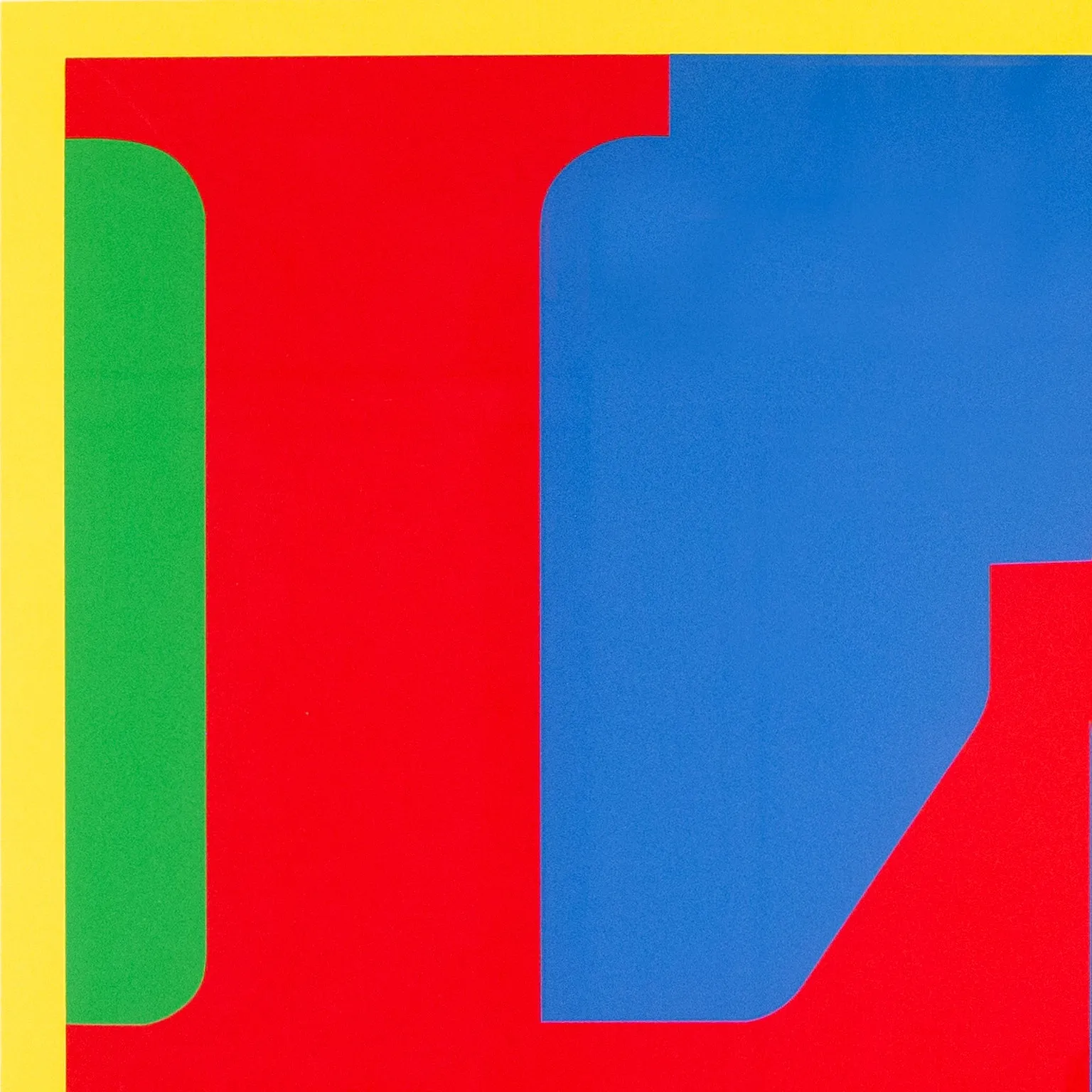 ROBERT INDIANA "LOVE" SCREENPRINT, 1995