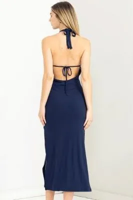 Rosie Halter Midi Dress