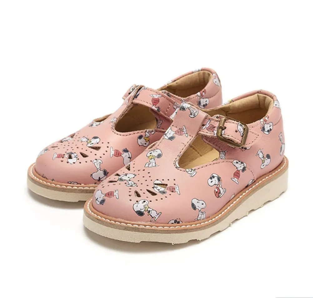Rosie T-bar Snoopy pink