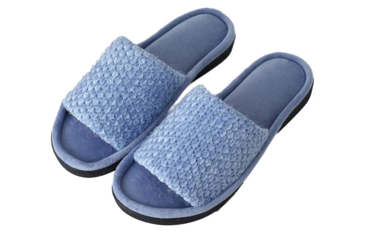 Roxoni Women's Comfort Soft Momory Foam Insole Slide House Slipper
