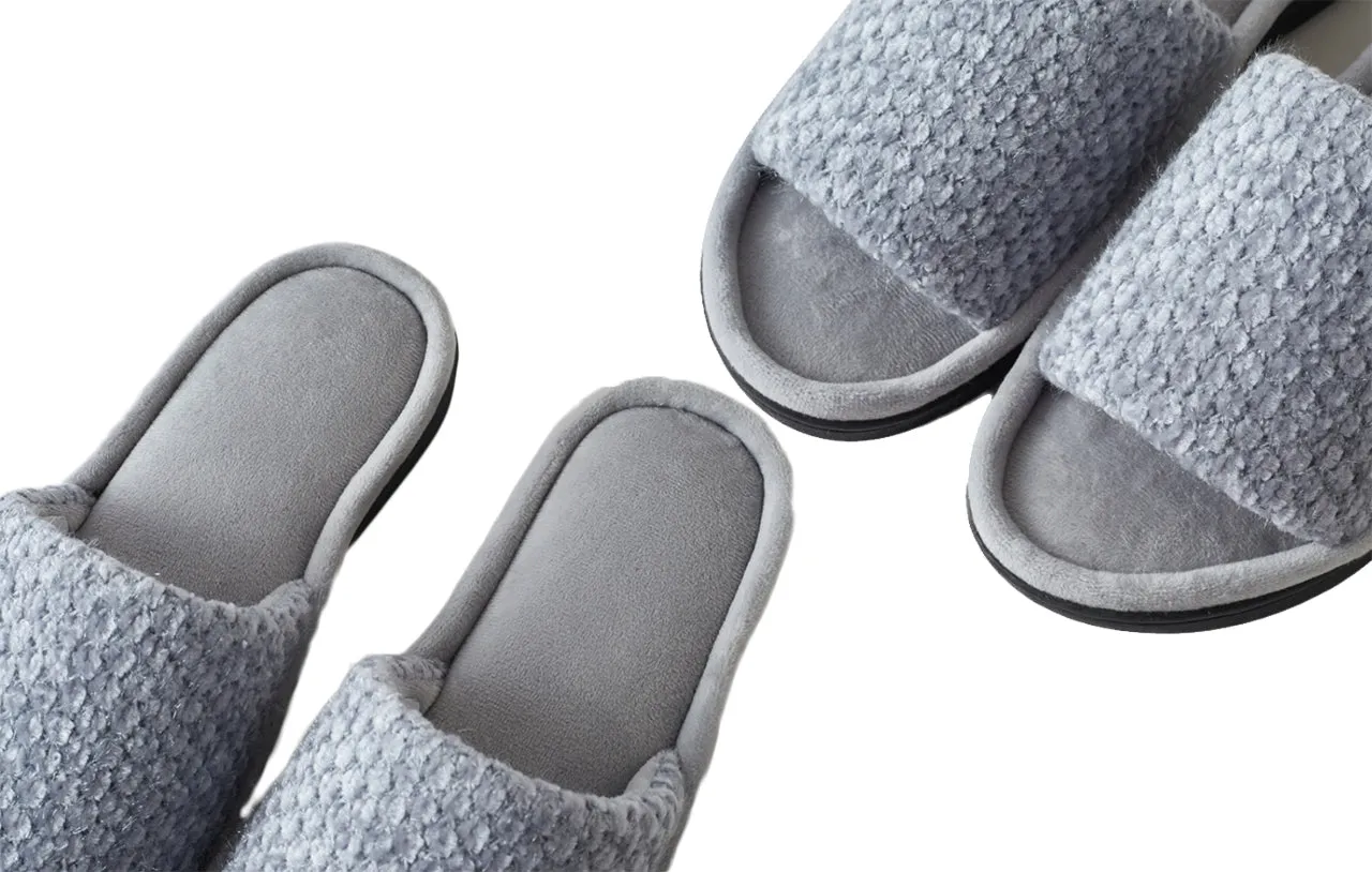 Roxoni Women's Comfort Soft Momory Foam Insole Slide House Slipper